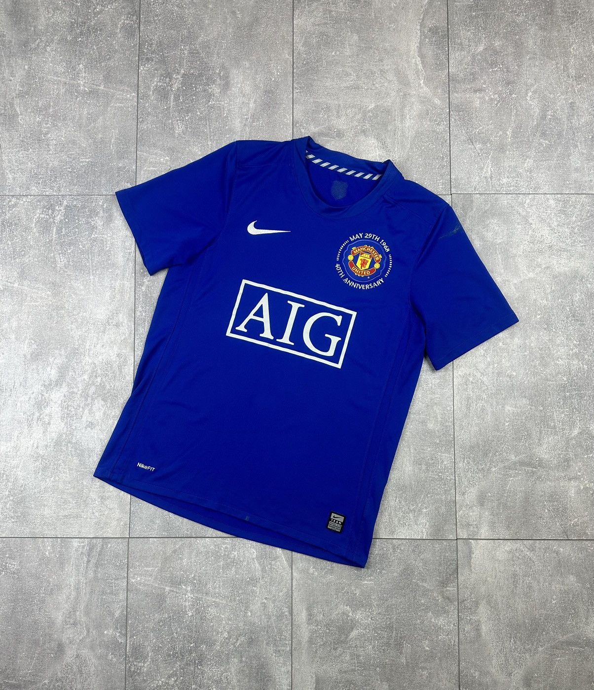 Nike Nike Manchester United 2008 Champion League Jersey Size US S / EU 44-46 / 1 - 1 Thumbnail