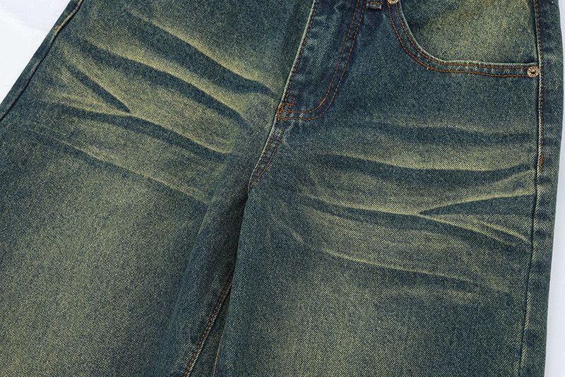 Vintage American street style vintage washed distressed jeans Size US 32 / EU 48 - 5 Thumbnail