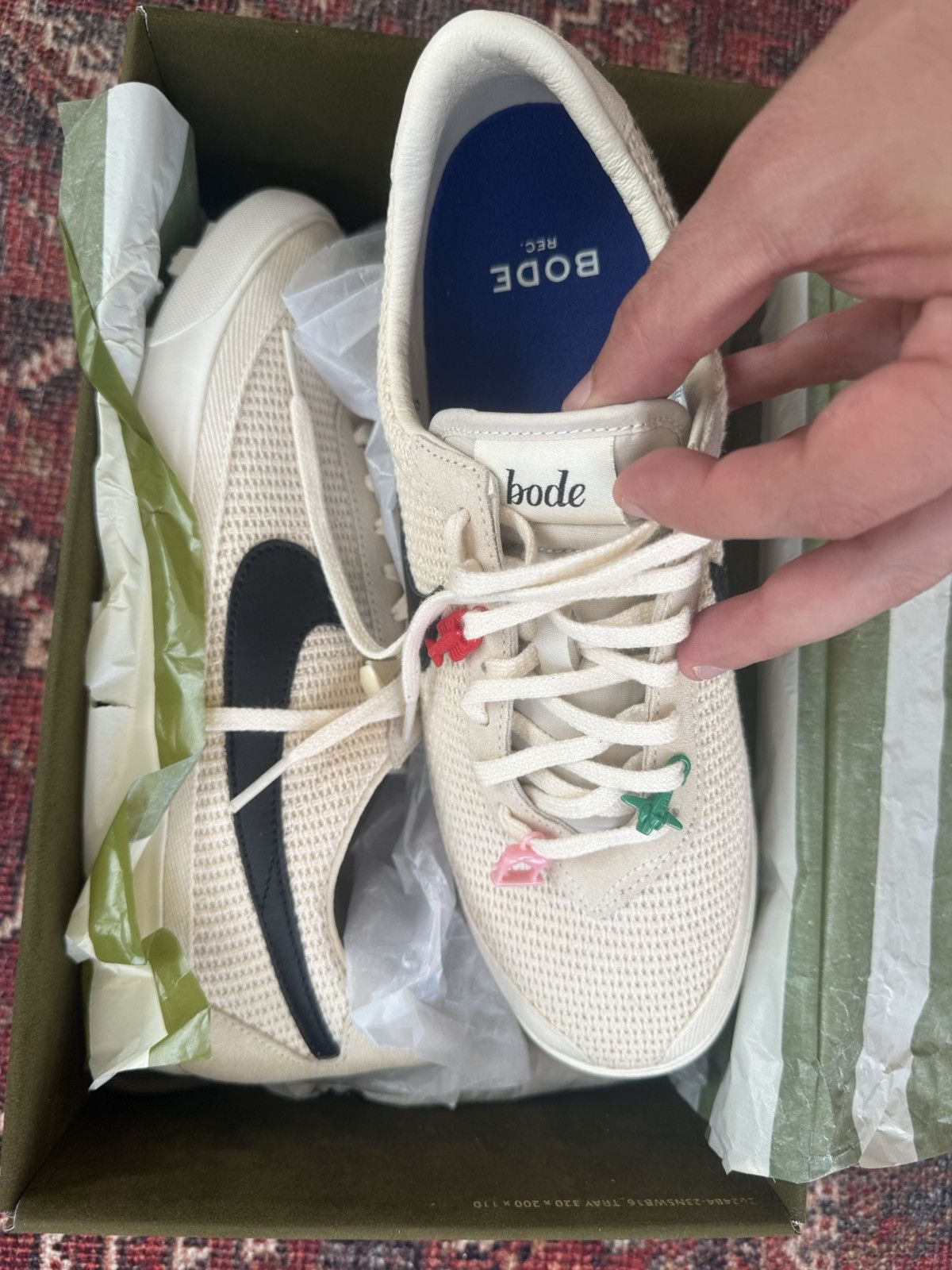 Bode × Nike Bode x Nike Astrograbber "Neutral" Size US 9.5 / EU 42-43 - 3 Thumbnail