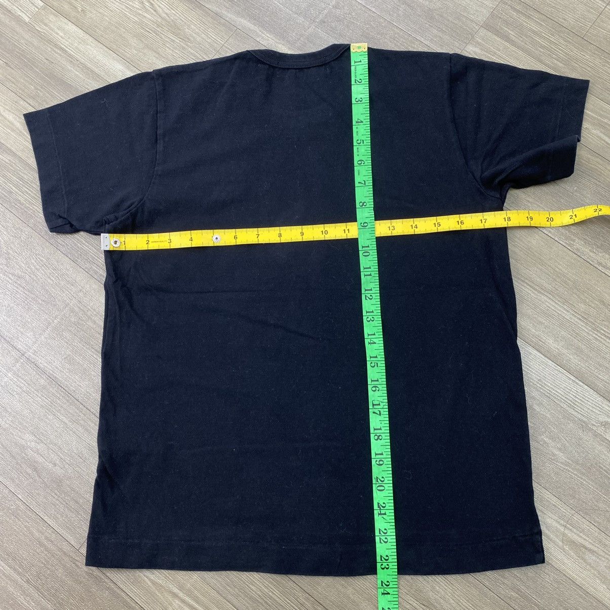 Comme des Garcons PLAY AD2018 Comme Des Garcons Play Double Small Heart CDG Tee Size US M / EU 48-50 / 2 - 11 Thumbnail