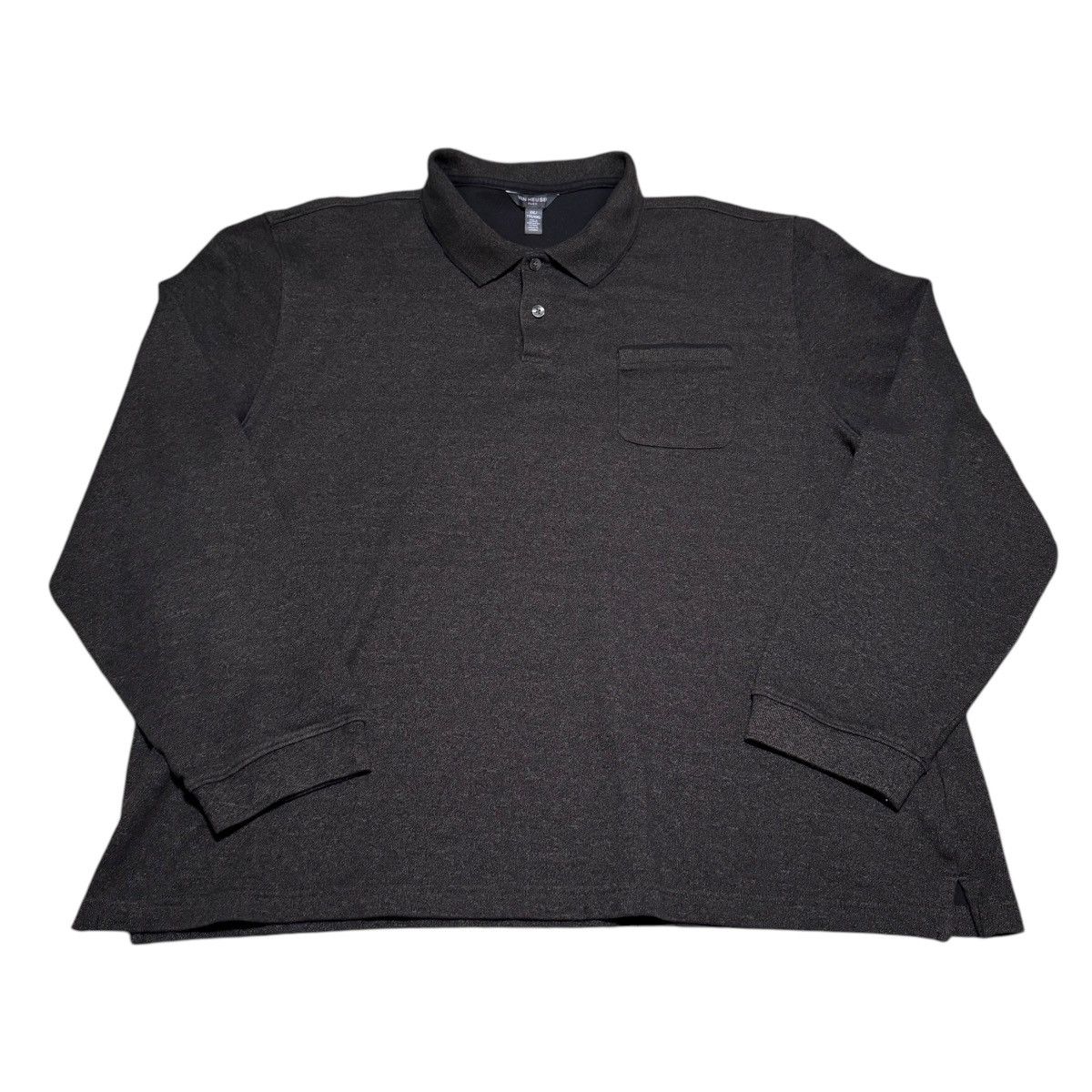 Van Heusen Van Heusen Flex Long Sleeve Pocket Collared Shirt Adult 2XL Size US XXL / EU 58 / 5 - 1 Thumbnail