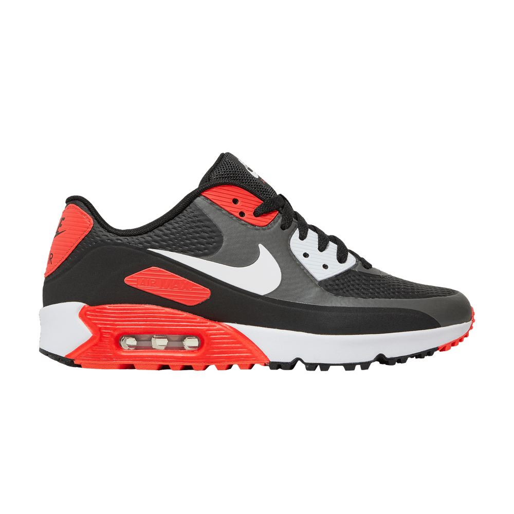 image of Nike Air Max 90 Golf Black Infd Shoes, Men's (Size 12)
