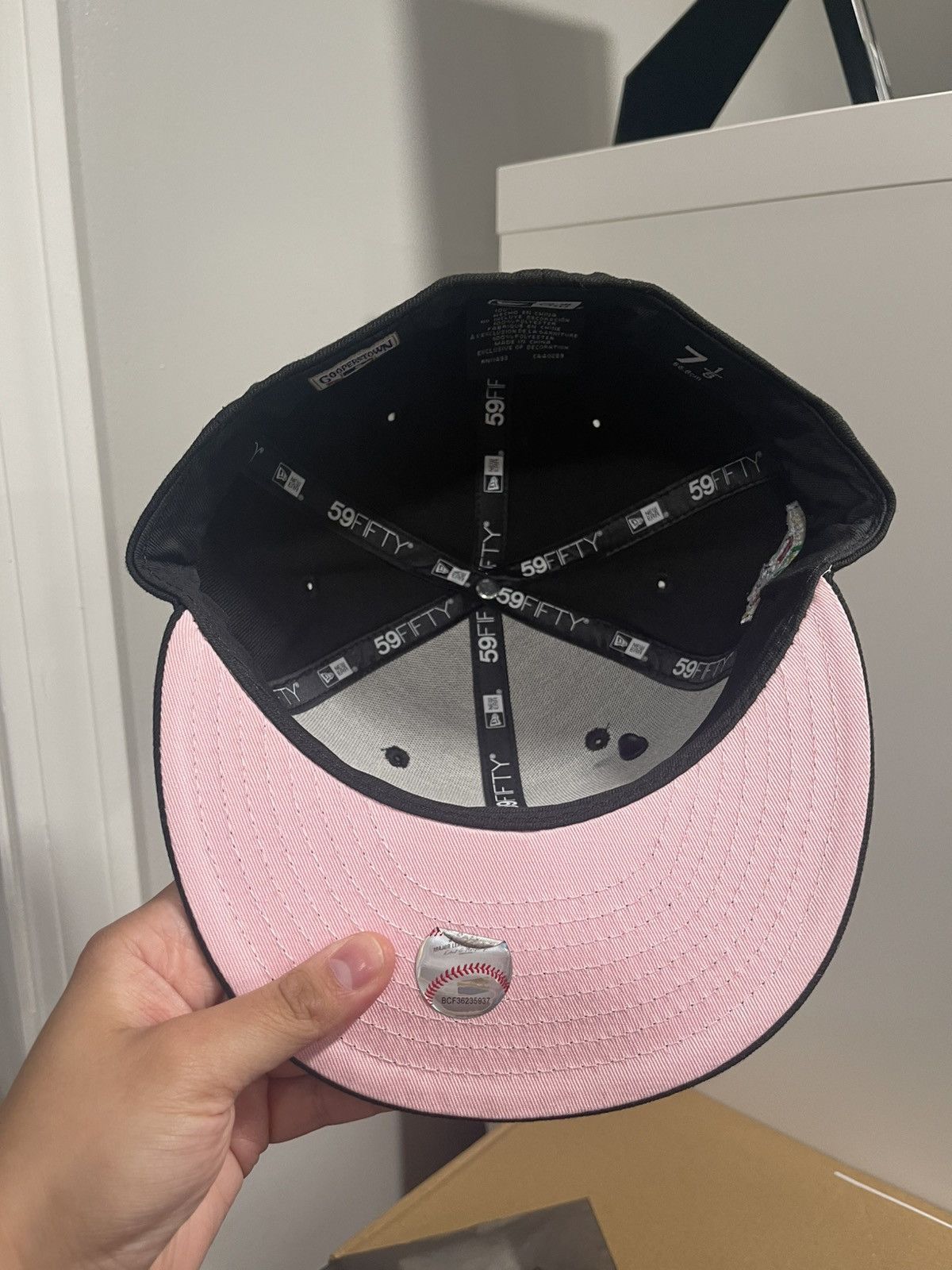 Hat Club Hat Club ‘Pink UV’ Arizona Diamondbacks Fitted Size 7 1/8 Size ONE SIZE - 3 Thumbnail