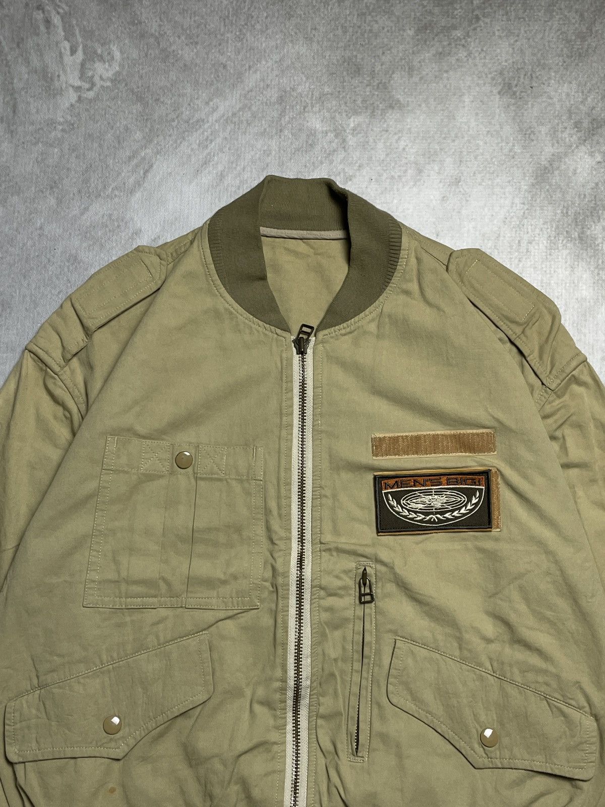 14th Addiction 2000’s Mens Bigi - Flight Bomber Military Jacket Size US L / EU 52-54 / 3 - 4 Thumbnail