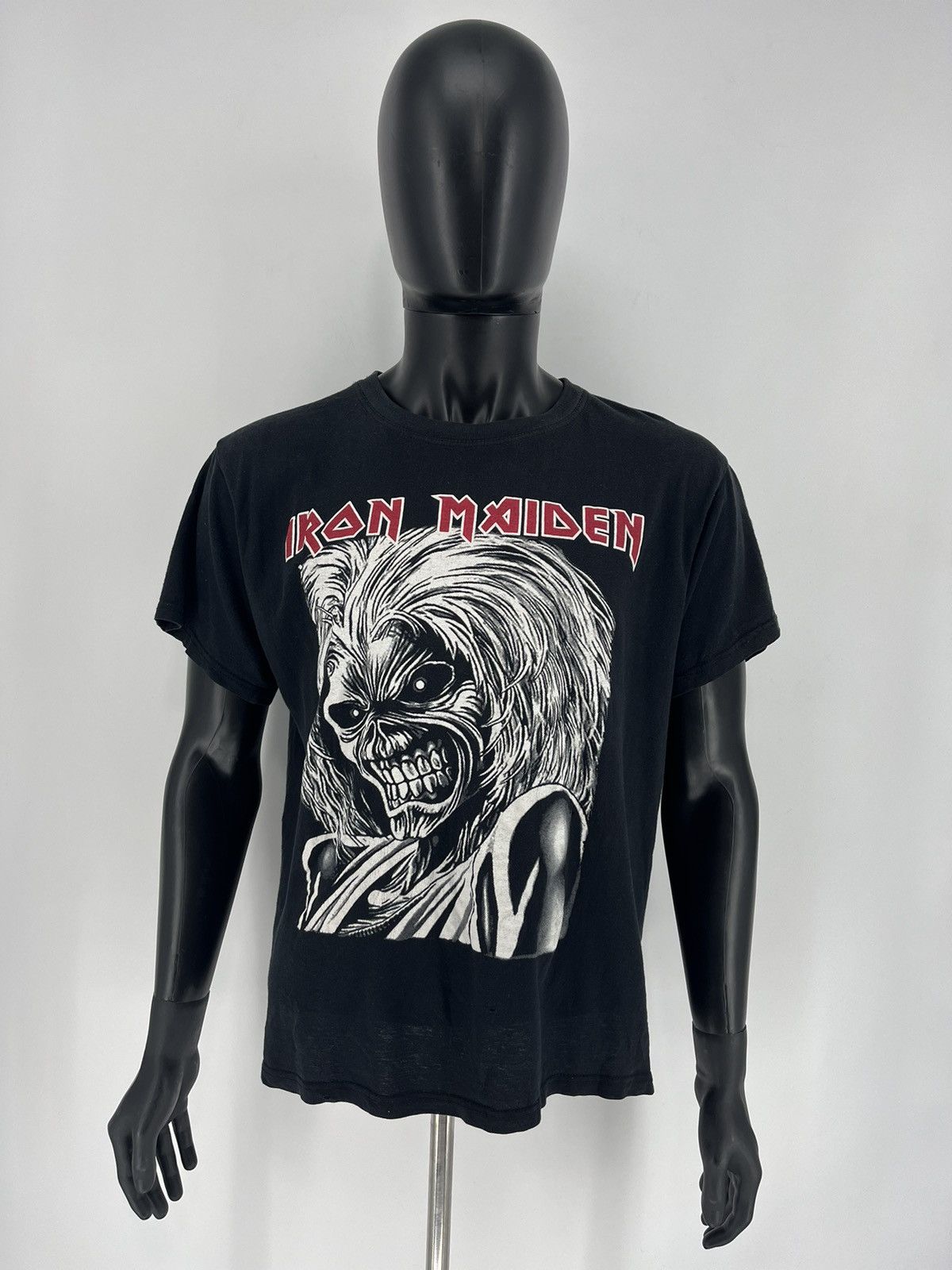 Band Tees × Vintage Vintage Y2K Iron Maiden Horror Skulls Tee Band Streetwear Size US M / EU 48-50 / 2 - 2 Thumbnail