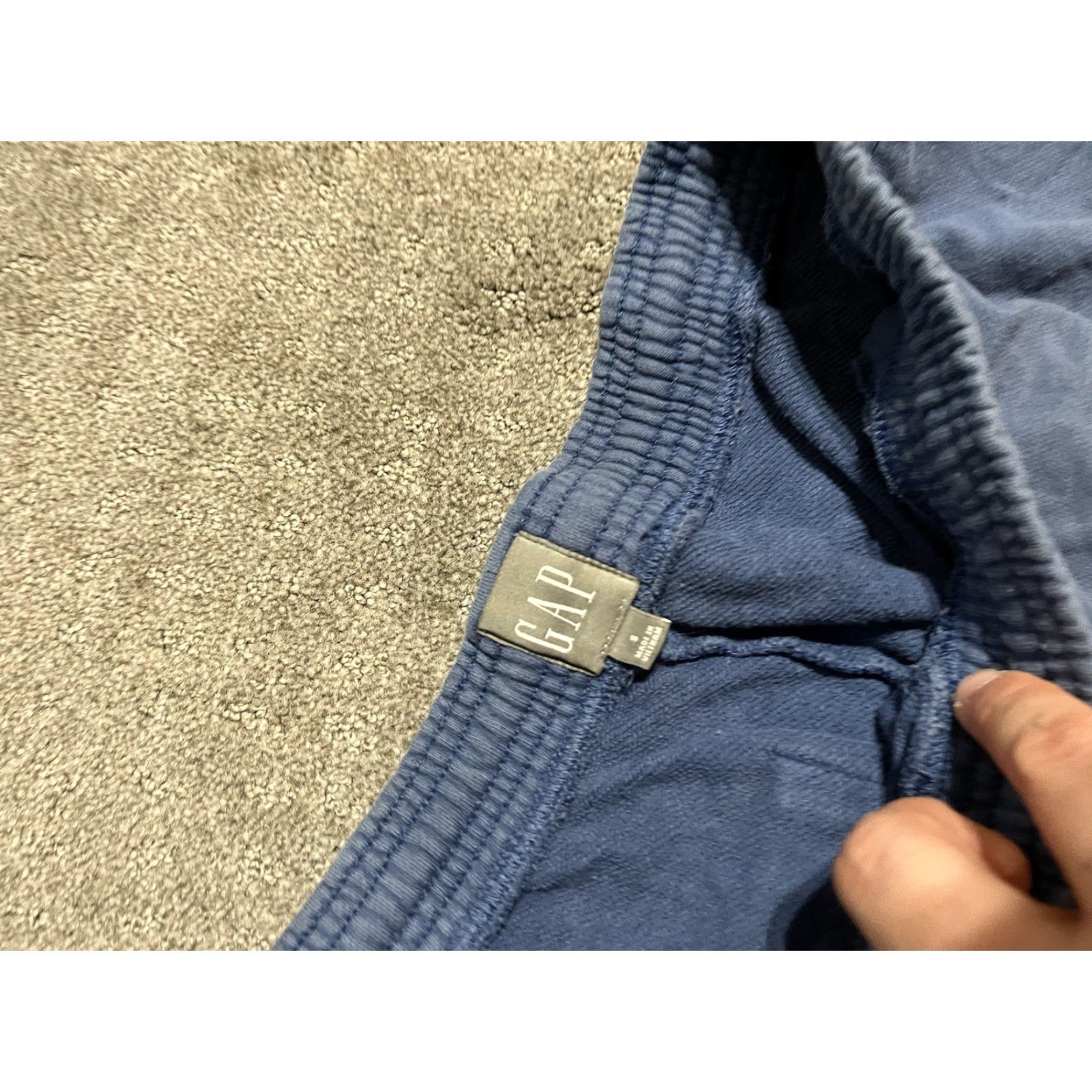 Gap Gap Men’s Lounge Shorts Size Small Blue solid Size US 29 - 3 Thumbnail