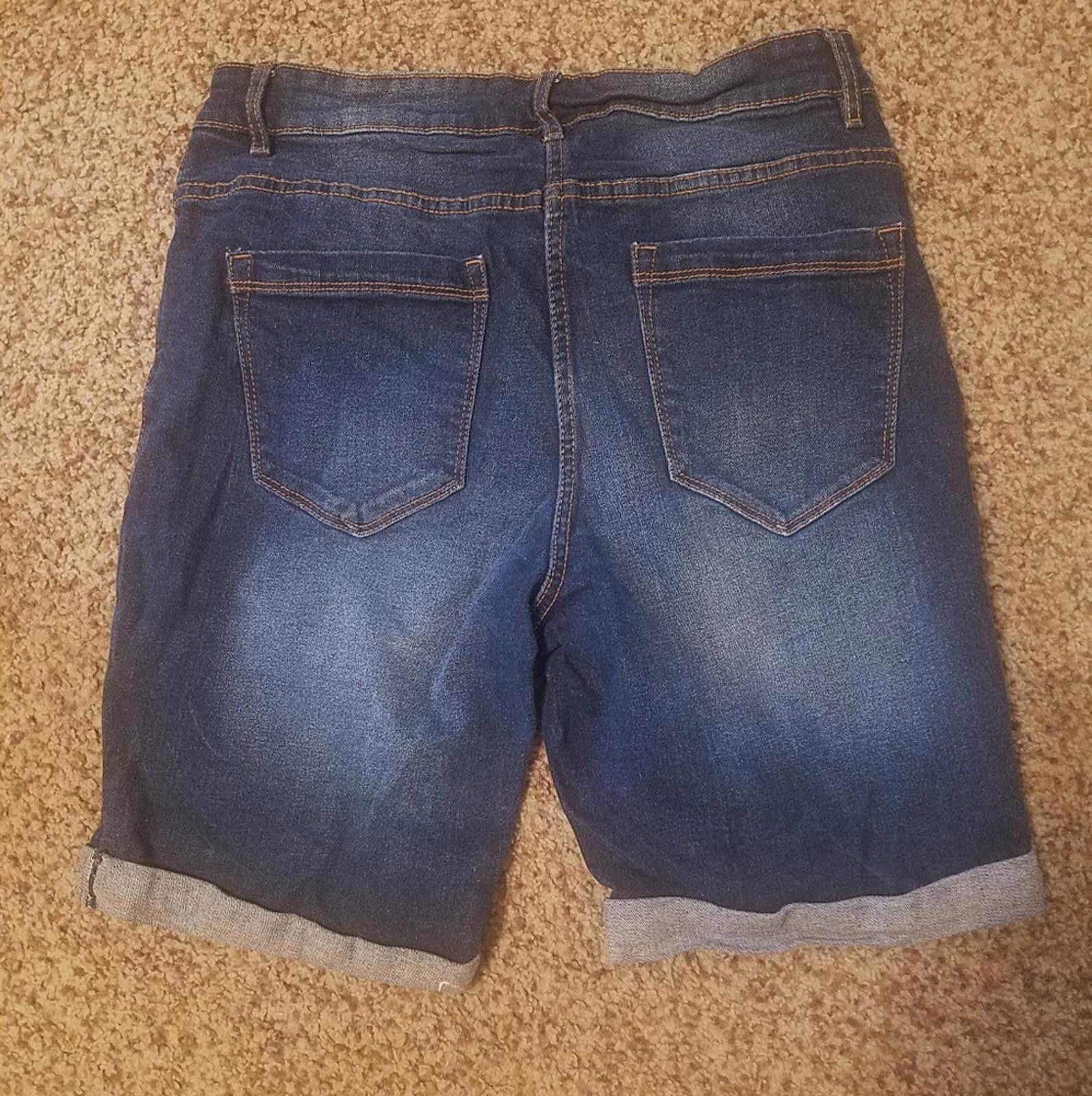 Designer Up 2 Fashion Denim Shorts Size 8 Size 30" / US 8 / IT 44 - 1 Thumbnail