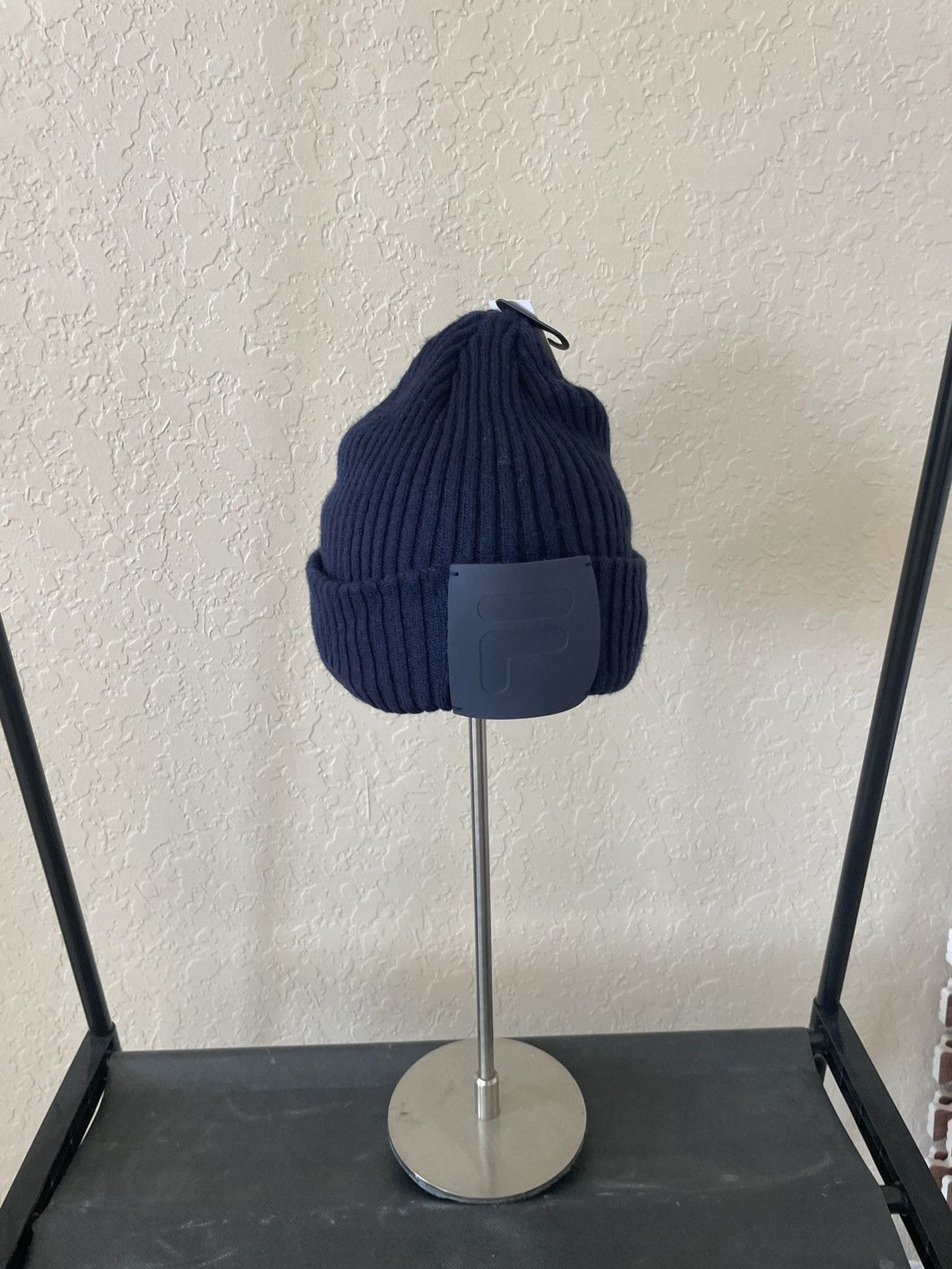 Fila Peacoat Ribbed Beanie Nwt 20.00 Size ONE SIZE - 1 Thumbnail