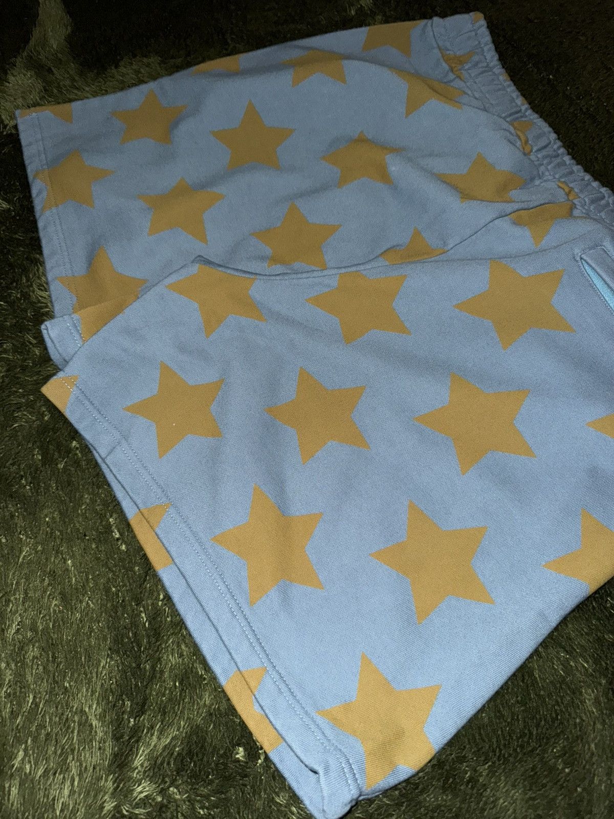 Awake NY [XXL] AWAKE NY Star Print embroidey logo Sweat Shorts Black Size US 36 / EU 52 - 9 Thumbnail