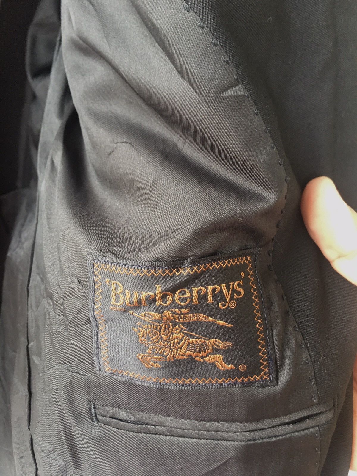 Burberry × Vintage Blazer Burberry with good condition Size 44L - 6 Thumbnail