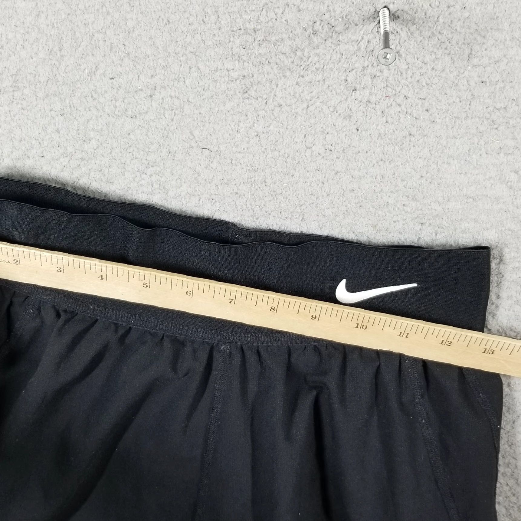 Nike NIKE Women's Tennis Shorts XS Black Dry Fit Sports Activewear Size 26" / US 2 / IT 38 - 5 Thumbnail