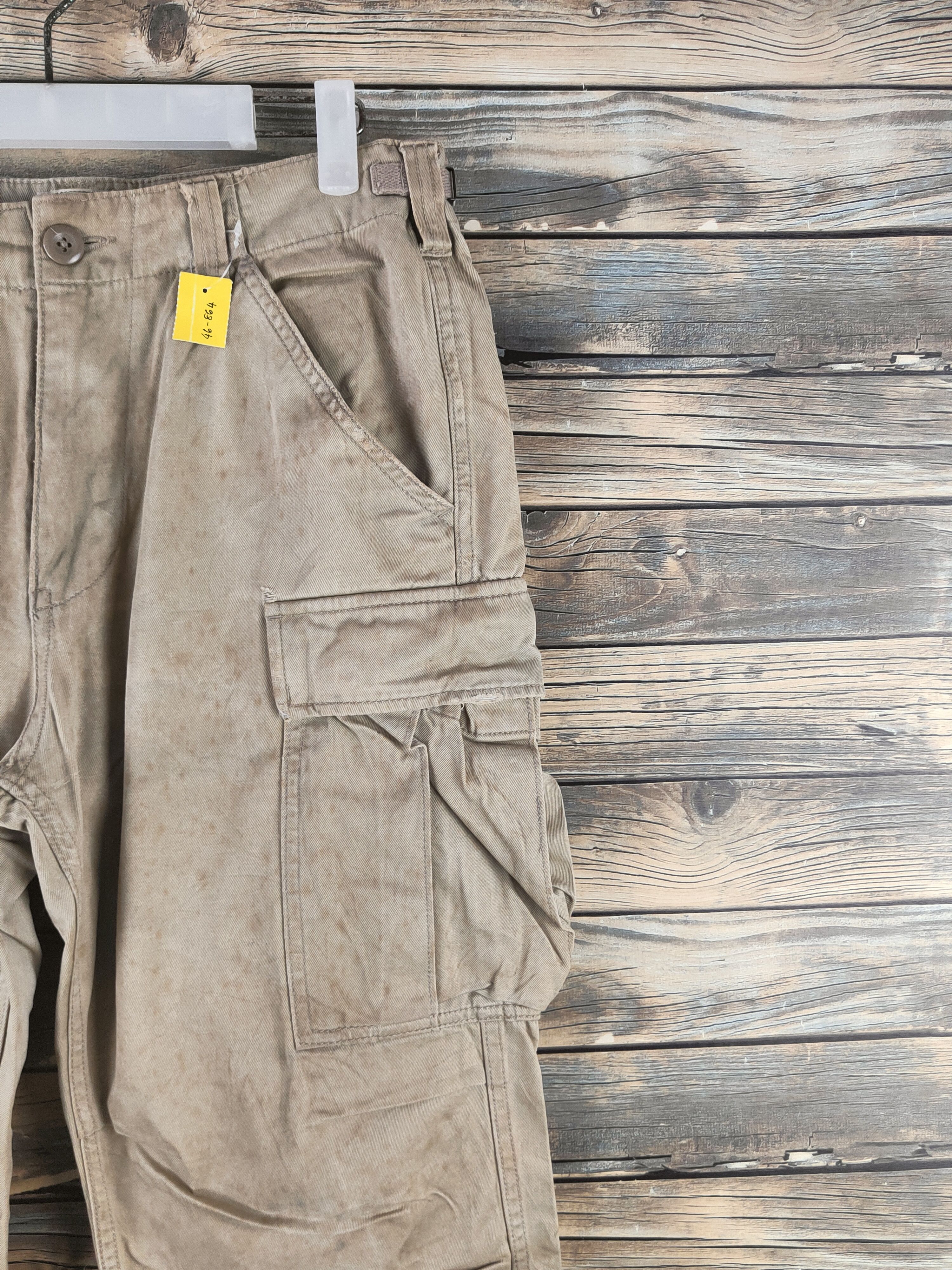 Avirex DL Avirex Beige Multipocket Cargo Pants #46-864 Size US 30 / EU 46 - 5 Thumbnail
