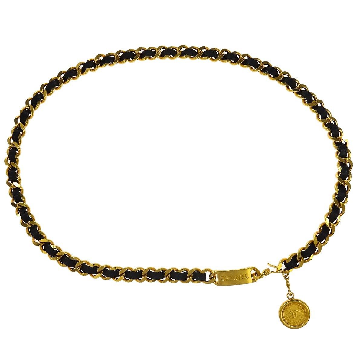 Chanel Chanel Medallion Chain Link Belt Metal Size ONE SIZE - 1 Thumbnail
