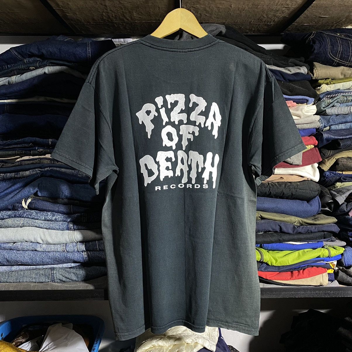 Band Tees × Vintage VTG HAWAIIAN6 PIZZA OF DEATH Size US L / EU 52-54 / 3 - 2 Thumbnail