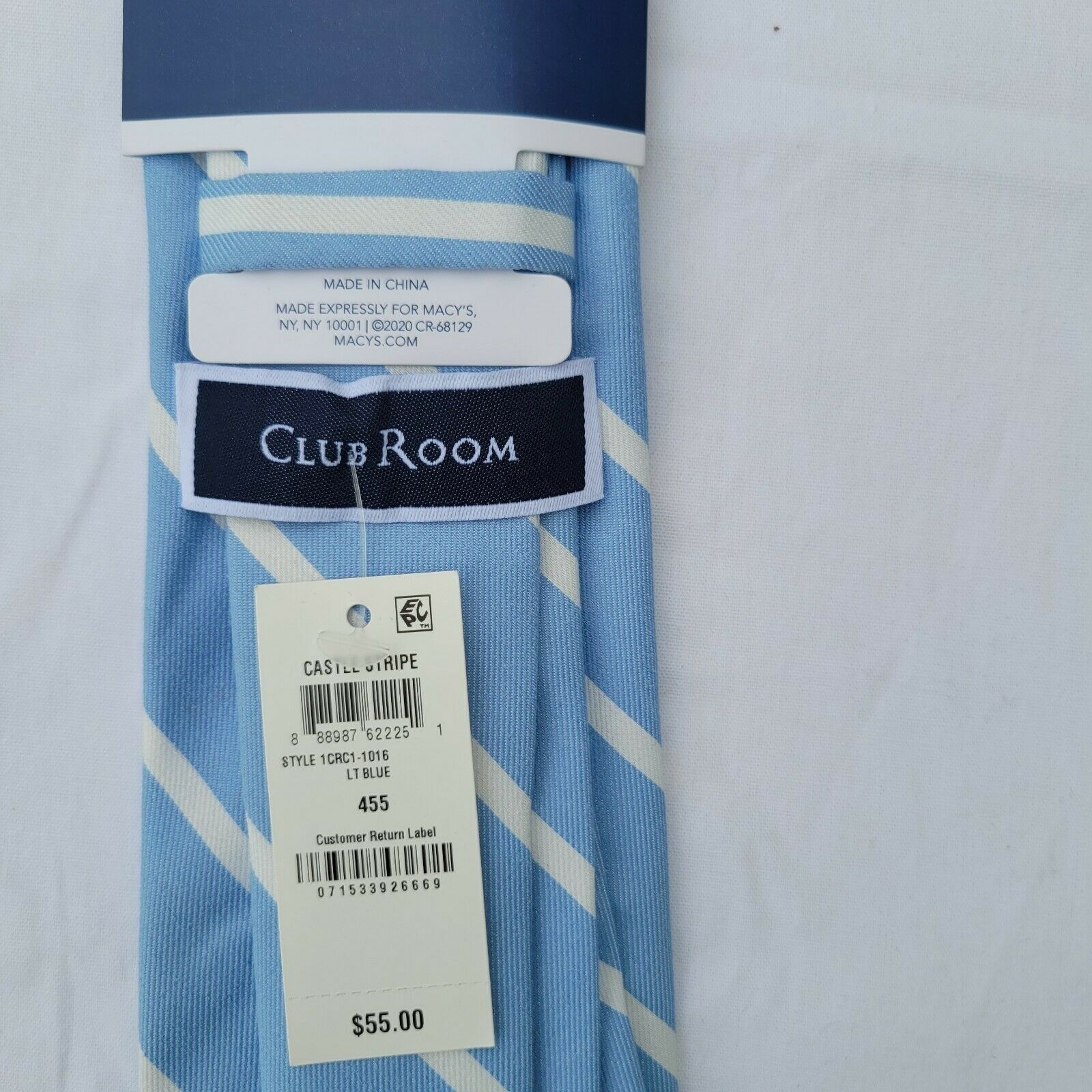 Club Room Men's Clubroom Designer Slim Tie. One Size Size ONE SIZE - 4 Thumbnail