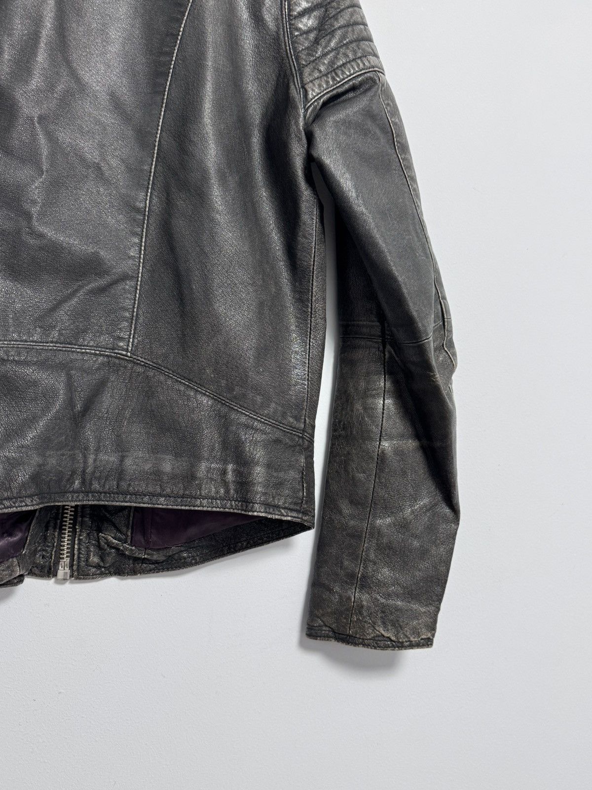 G-STAR FAE LEATHER Biker Jacket Women’s Size S