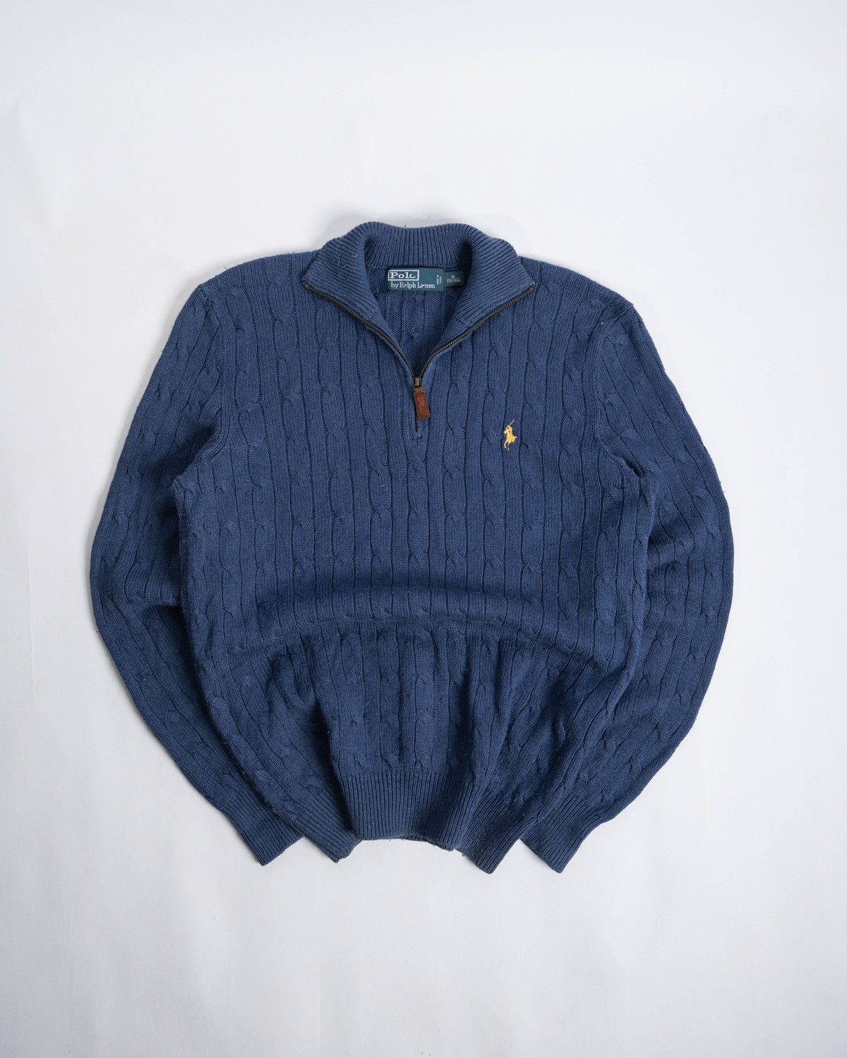Polo Ralph Lauren Polo Ralph Lauren Quarter Zip Sweater Size US M / EU 48-50 / 2 - 1 Thumbnail