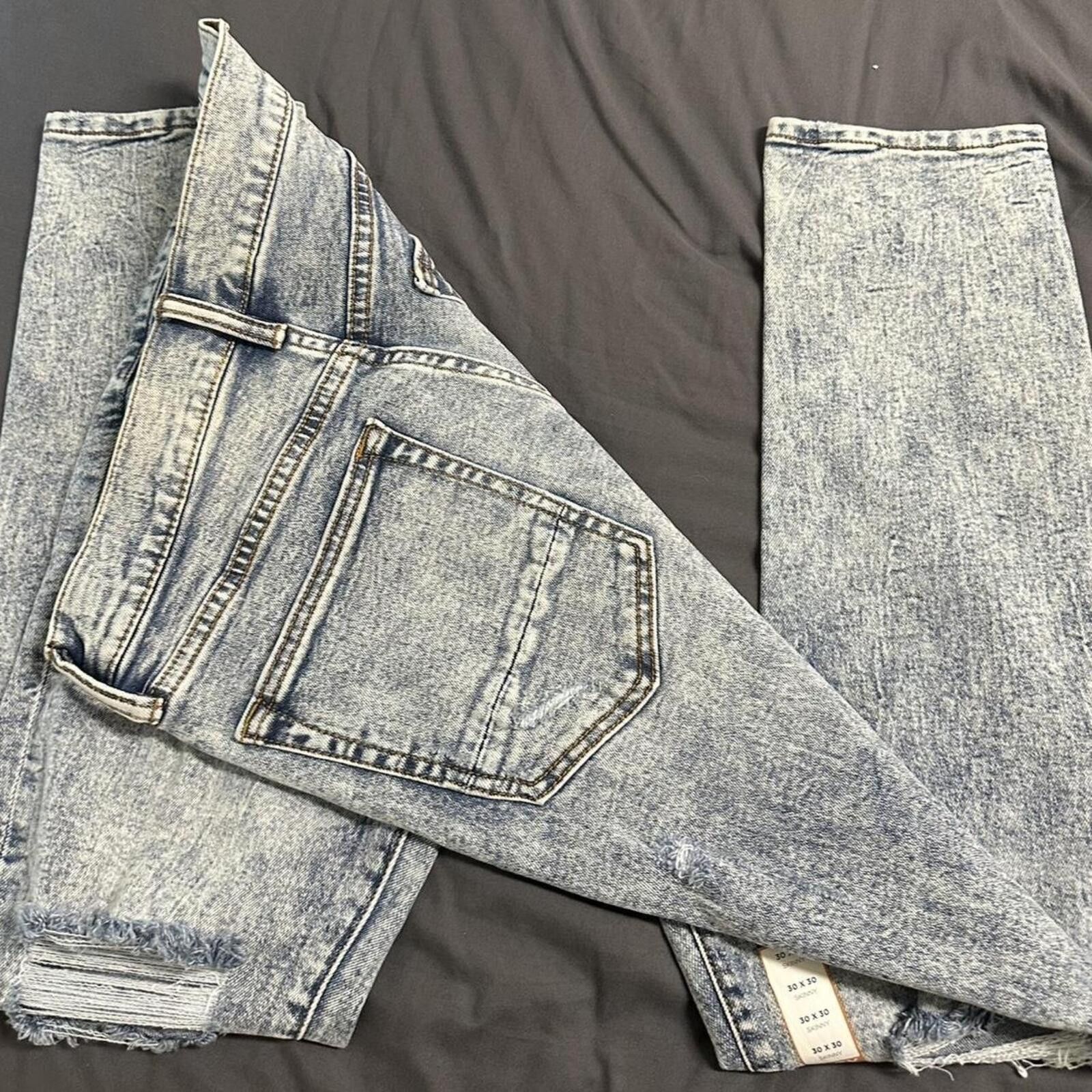 Arizona Jean Co. Light-washed denim jeans Size US 30 / EU 46 - 2 Thumbnail