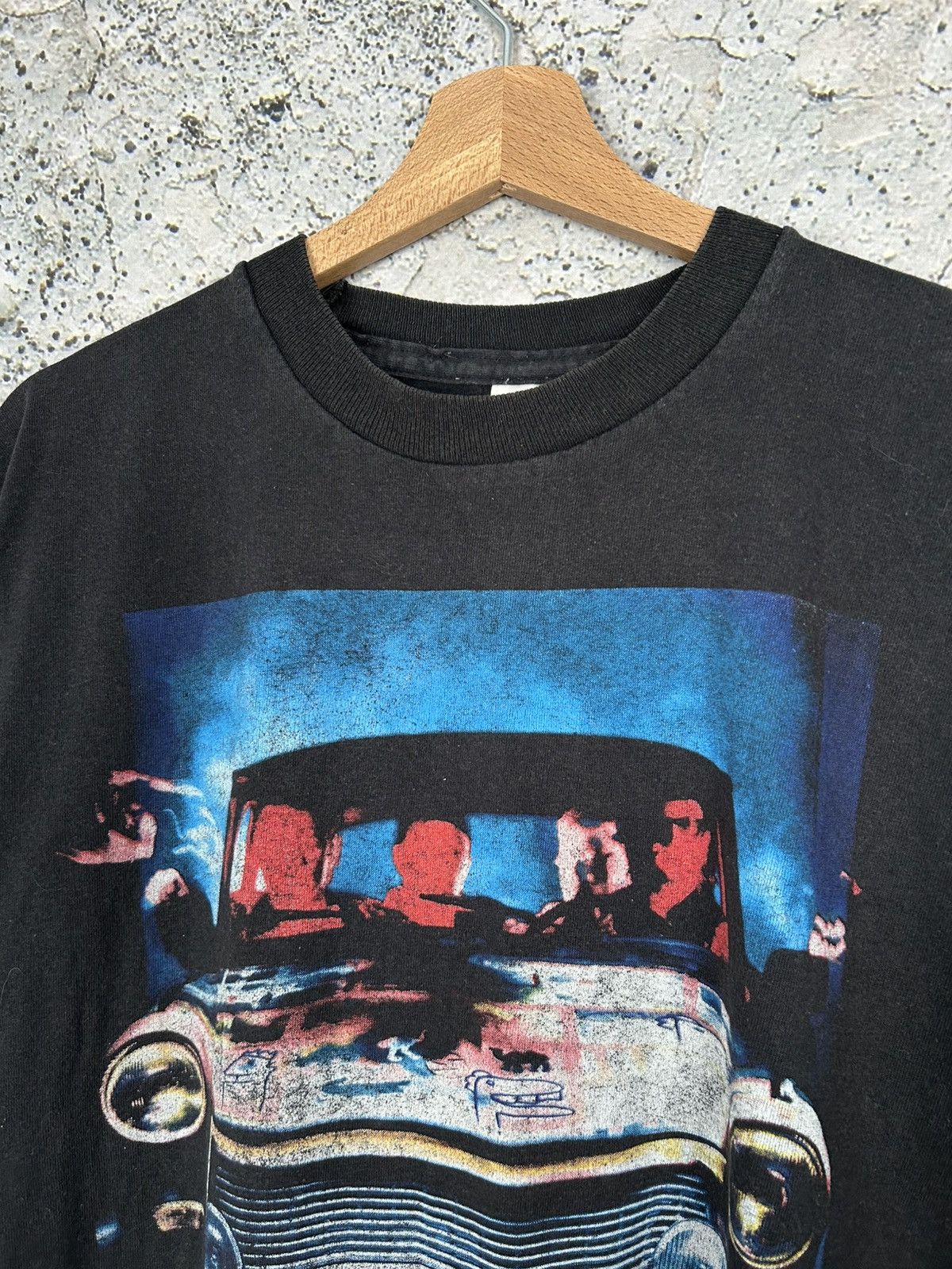 Band Tees U2 1992 Zoo TV Tour Rock Band Tee Vintage Single Stitch Rare Size US XL / EU 56 / 4 - 4 Thumbnail