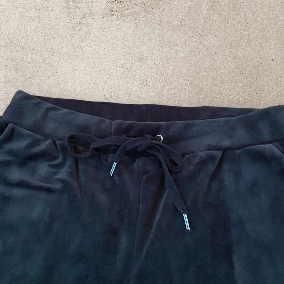 Juicy Couture Juicy Couture Y2K Velour Bling Track Pants Jogger Sweatpants Size 32" / US 10 / IT 46 - 6 Thumbnail