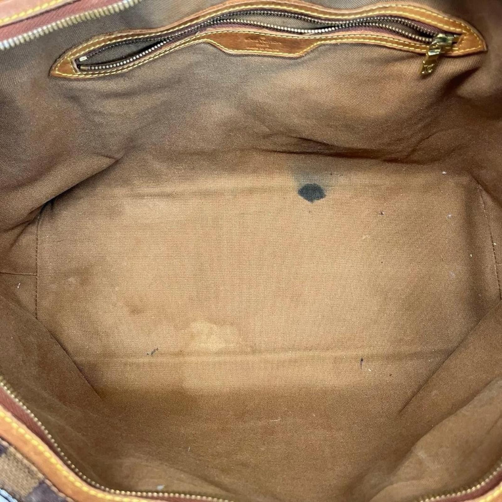 Louis Vuitton Louis Vuitton - Damier Ebene Canvas Tote Bag Size ONE SIZE - 9 Thumbnail