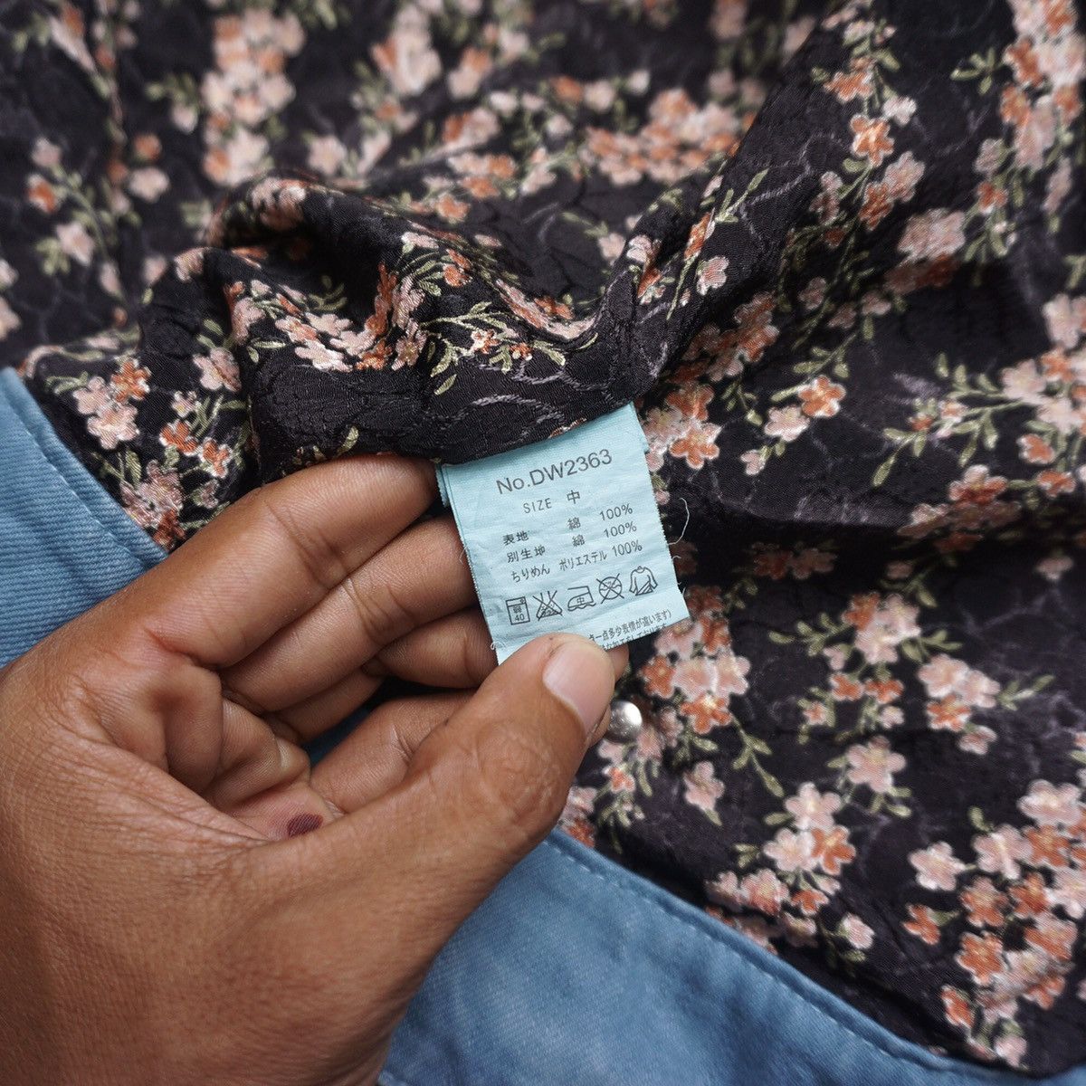 Japanese Brand GEMSTONE sukajan denim Jacket Size US M / EU 48-50 / 2 - 11 Thumbnail