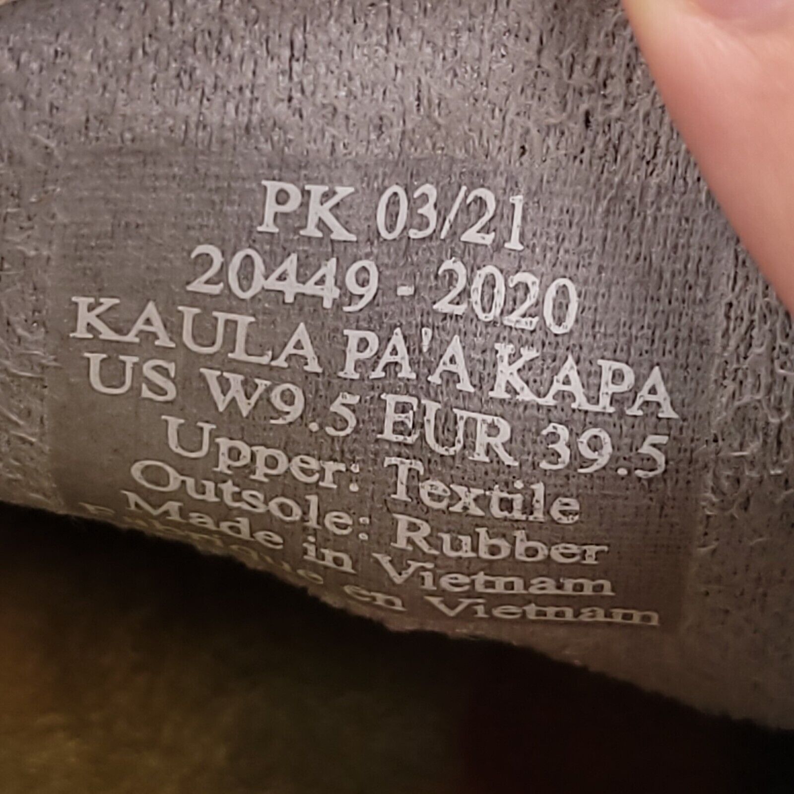 Olukai Olukai Kailua Canvas Flat Shoe Womens Size 9.5 20449 White Size US 9.5 / IT 39.5 - 9 Thumbnail