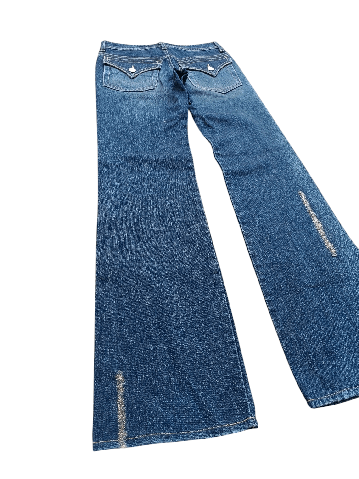 Japanese Brand FYE FLARED 🔥 BETTY SMITH DISTRESSED BOOT CUT DENIM Size US 28 / EU 44 - 14 Thumbnail