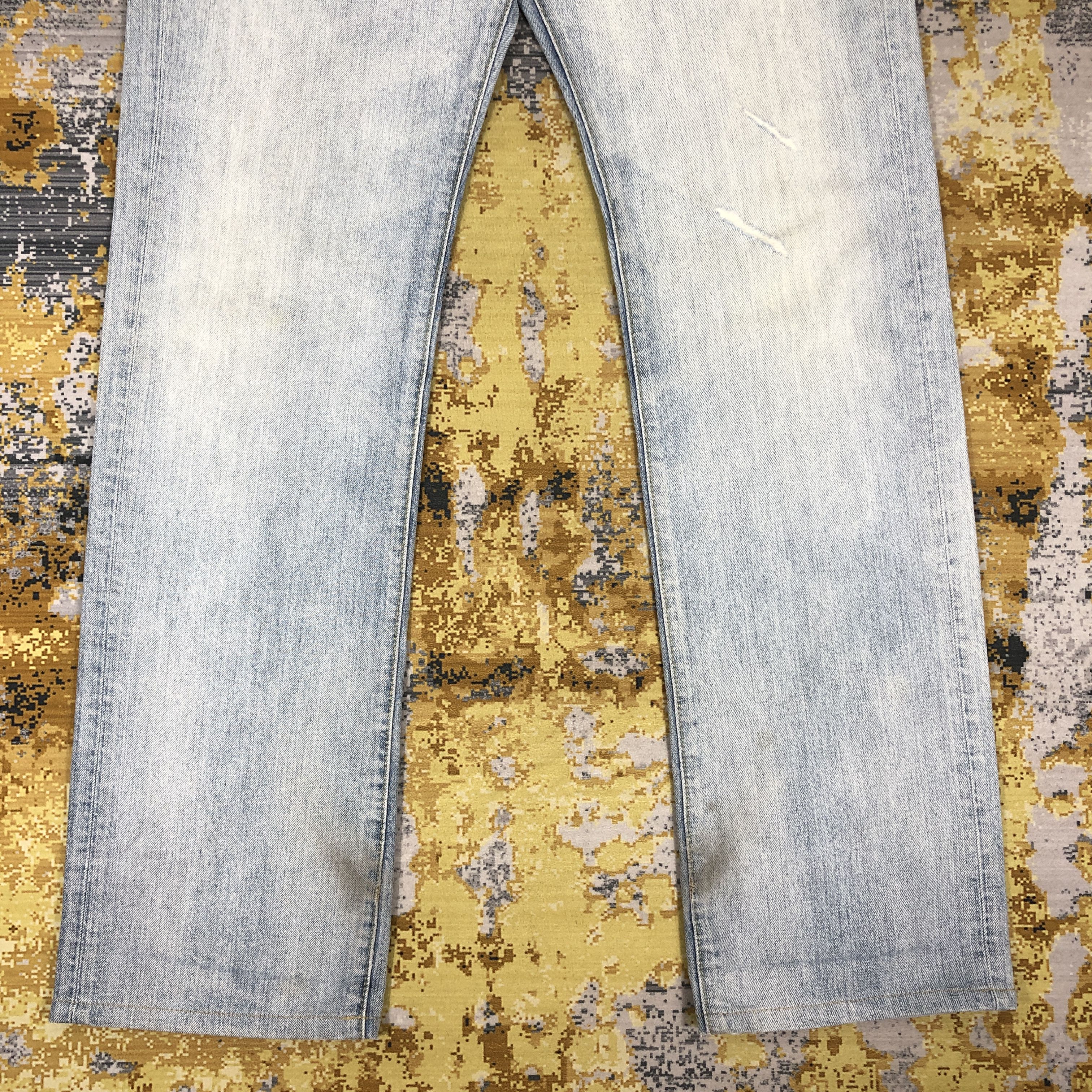 Uniqlo × Vintage Uniqlo Jeans Regular Straight Denim 35 x 33 L1288 Size US 35 - 3 Thumbnail