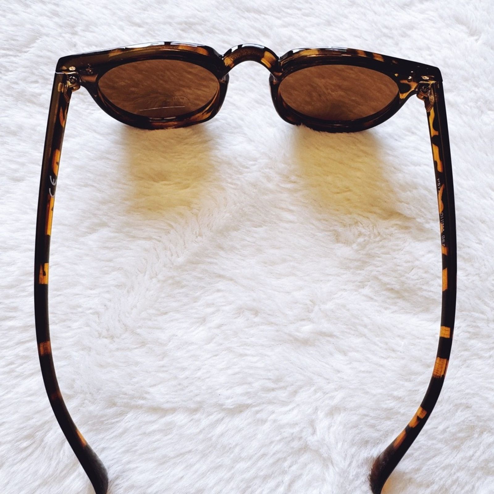 Other Pablo Tortoise Brown Round Sunglasses Size ONE SIZE - 9 Thumbnail