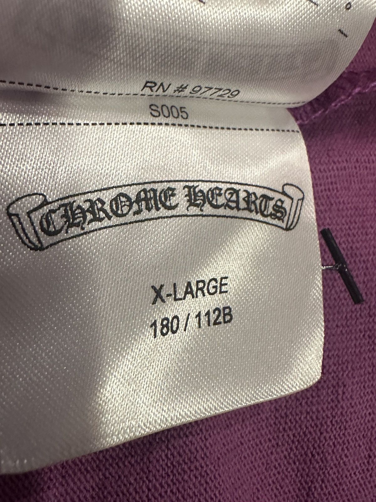 Chrome Hearts Chrome Hearts X Matty Boy Purple Tee XL Size US XL / EU 56 / 4 - 13 Thumbnail