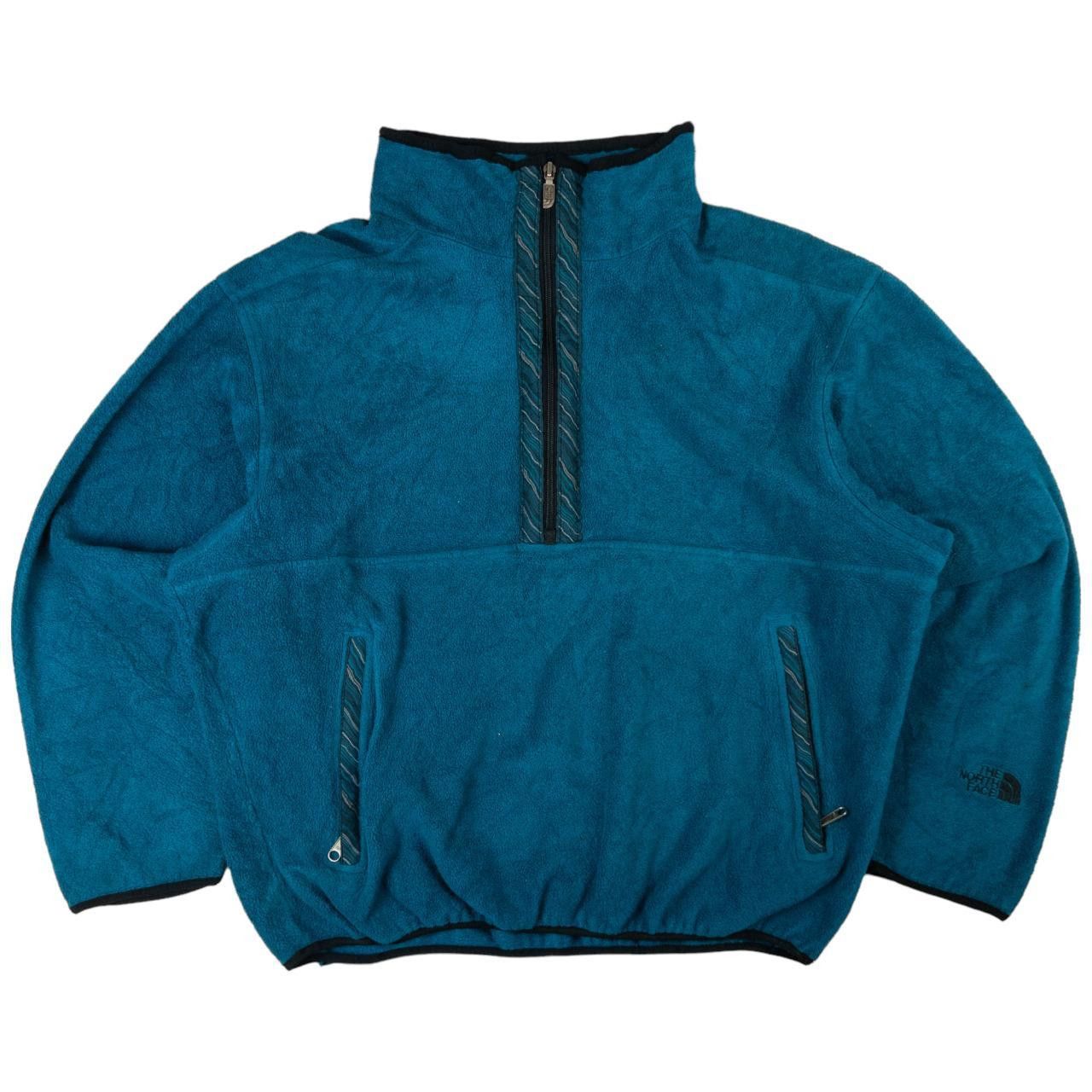 The North Face Vintage The North Face Q Zip Fleece Size L Size US L / EU 52-54 / 3 - 1 Thumbnail