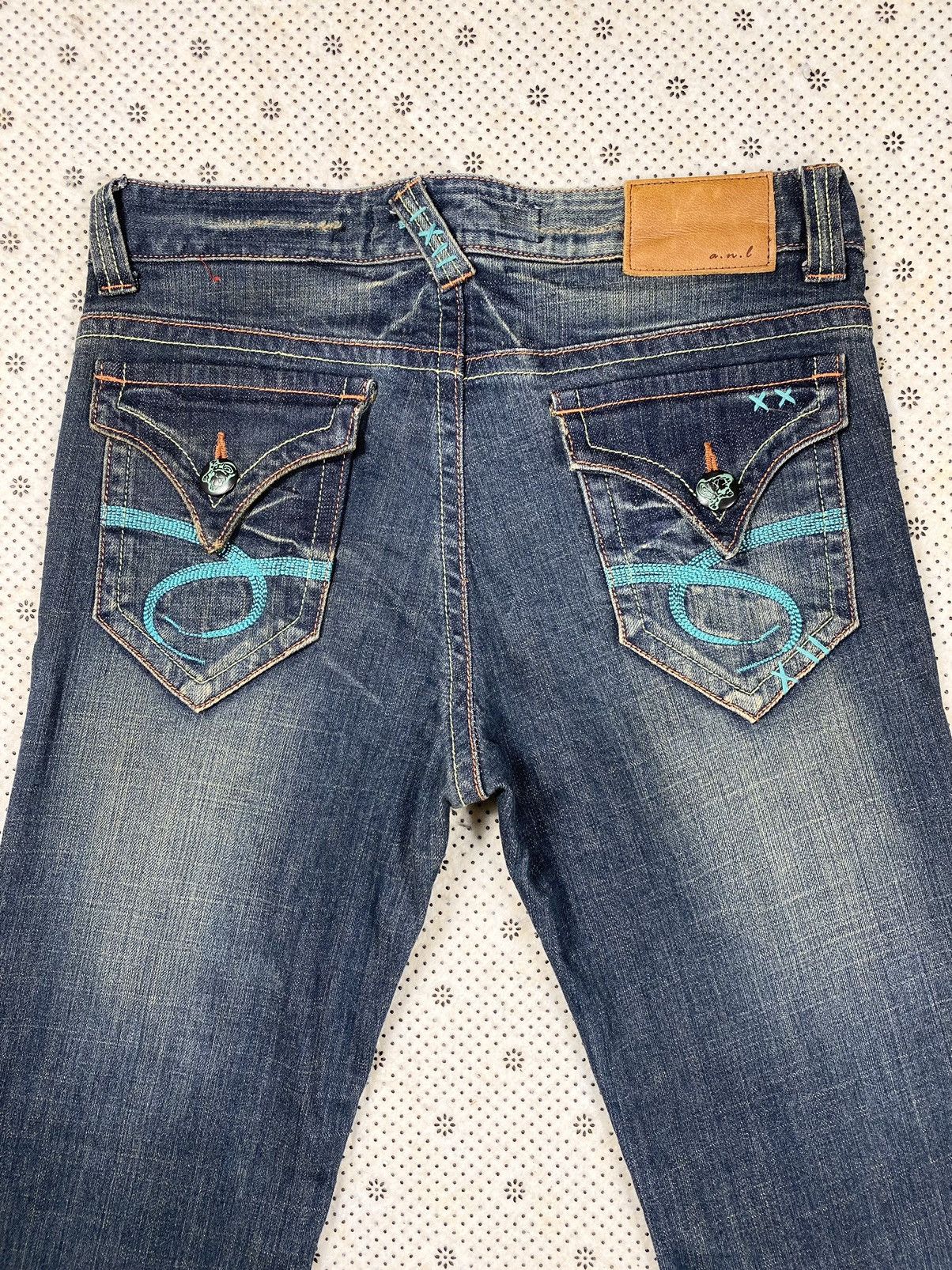Hysteric Glamour × Japanese Brand Stylish Jeans By A.N.L denim Size 30" / US 8 / IT 44 - 1 Thumbnail