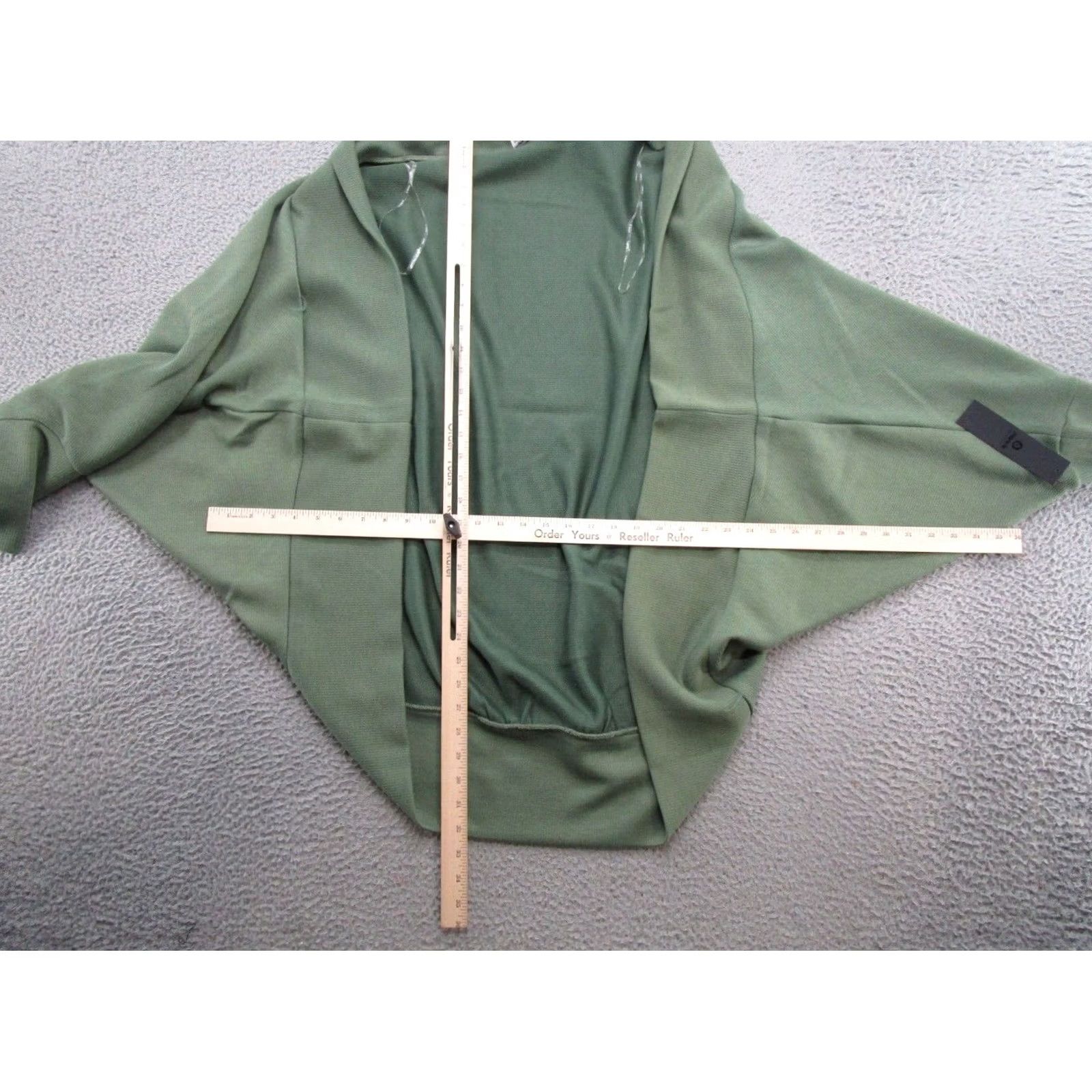 Olive Mono B Military Olive Green Dolman Cardigan Sweater Women's 2XL NEW Size XXL / US 16-18 / IT 52-54 - 5 Thumbnail