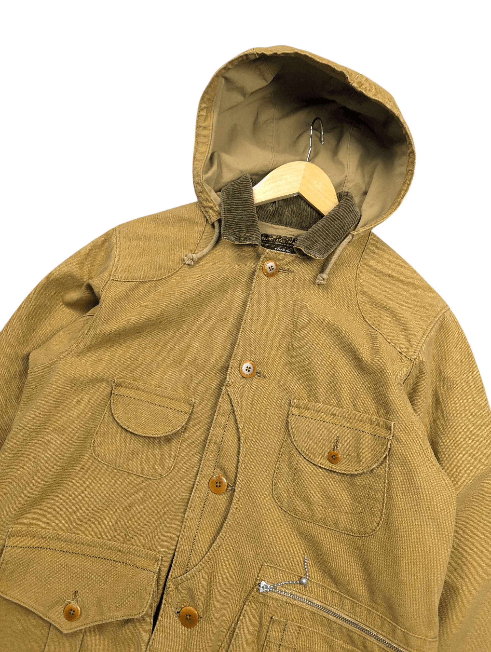 Freewheelers FREEWHEELERS & CO. "Timber Beast"Coat Yarn-Dyed Yellow Brown Size US M / EU 48-50 / 2 - 2 Thumbnail