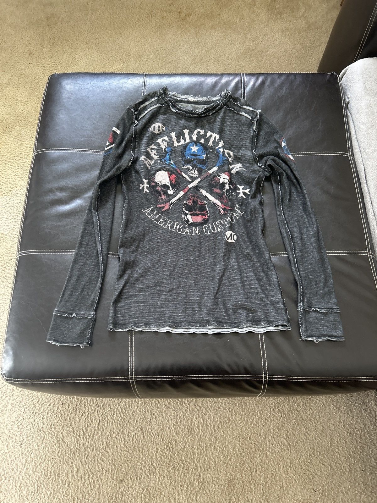 Affliction × Vintage Affliction long sleeve Size US XL / EU 56 / 4 - 3 Thumbnail