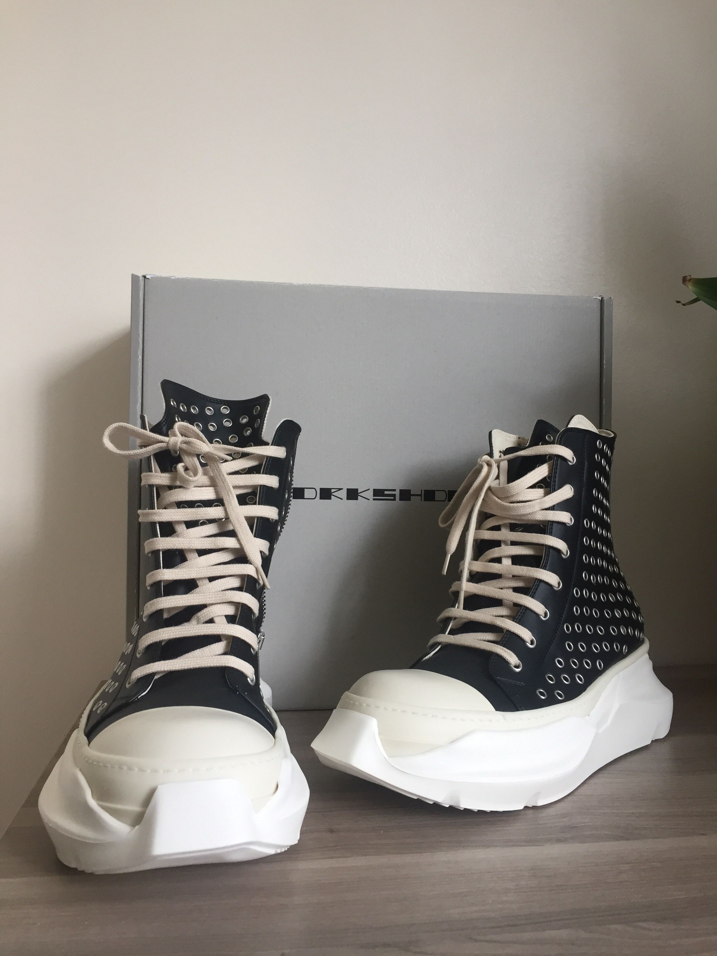 Rick Owens Rick Owens DRKSHDW Abstract Sneakers Size US 10.5 / EU 43-44 - 4 Thumbnail