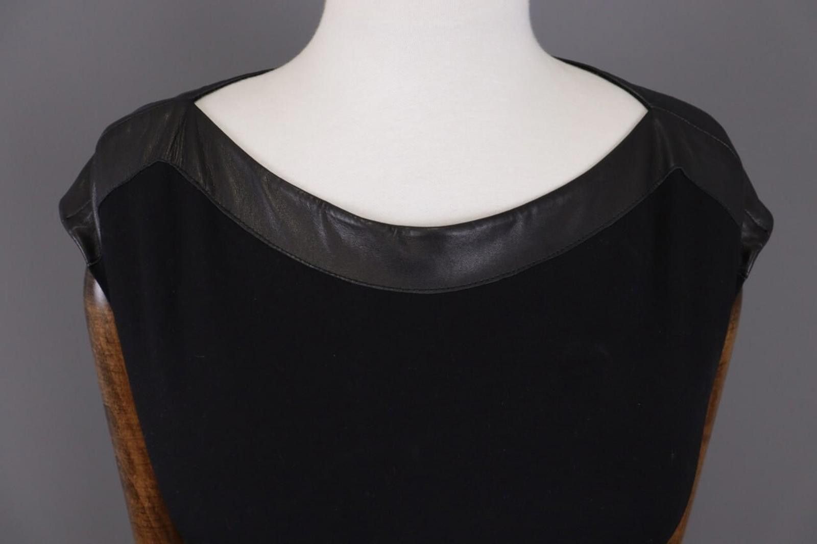 The Kooples The Kooples Black Bodycon A-Line Tank Short Dress Size 34 Size M / US 6-8 / IT 42-44 - 5 Thumbnail