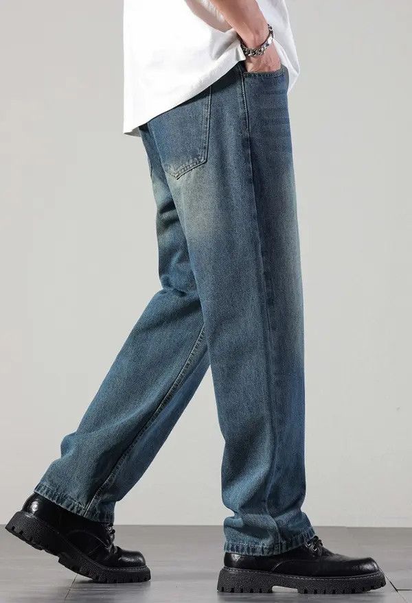 Japanese Brand Fuyuka x Asai Vintage casual washed versatile simple jeans Size US 32 / EU 48 - 4 Thumbnail