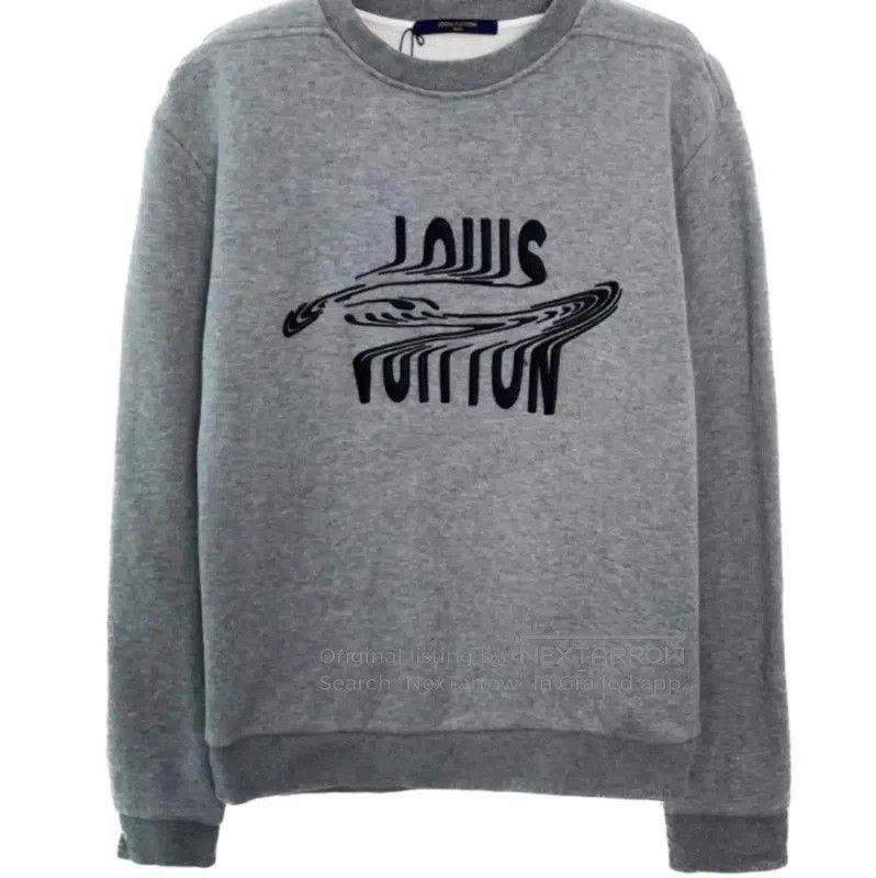 Louis Vuitton Louis Vuitton Gray Cotton Men's Sweatshirt . Size US XS / EU 42 / 0 - 1 Thumbnail
