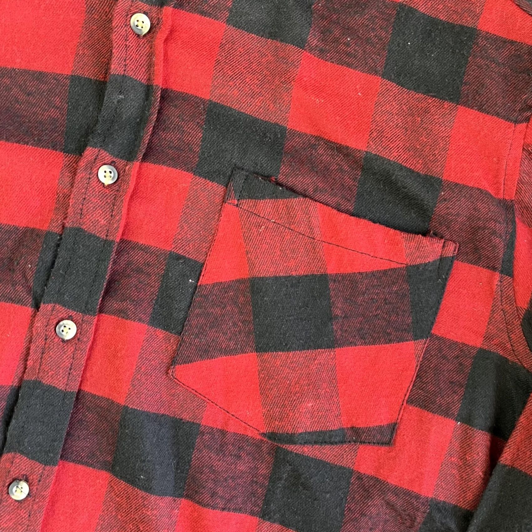 Vintage Stillwater Supply Co Shirt Mens L Red Plaid Flannel Long Sleeve Button-Up Size US L / EU 52-54 / 3 - 2 Thumbnail