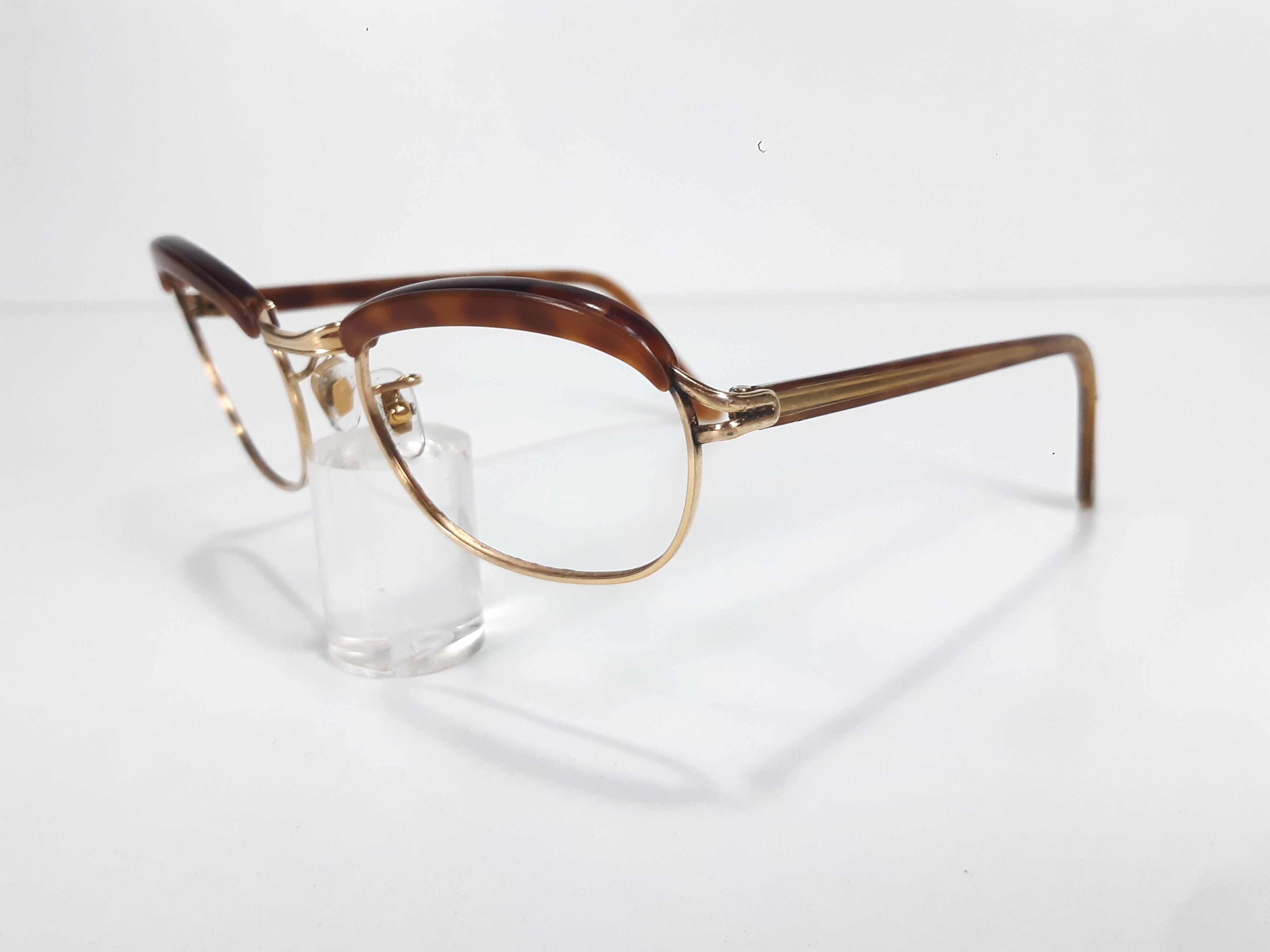 Other Vintage AMOR France Gold Filled Eyeglasses Frame Size ONE SIZE - 3 Thumbnail
