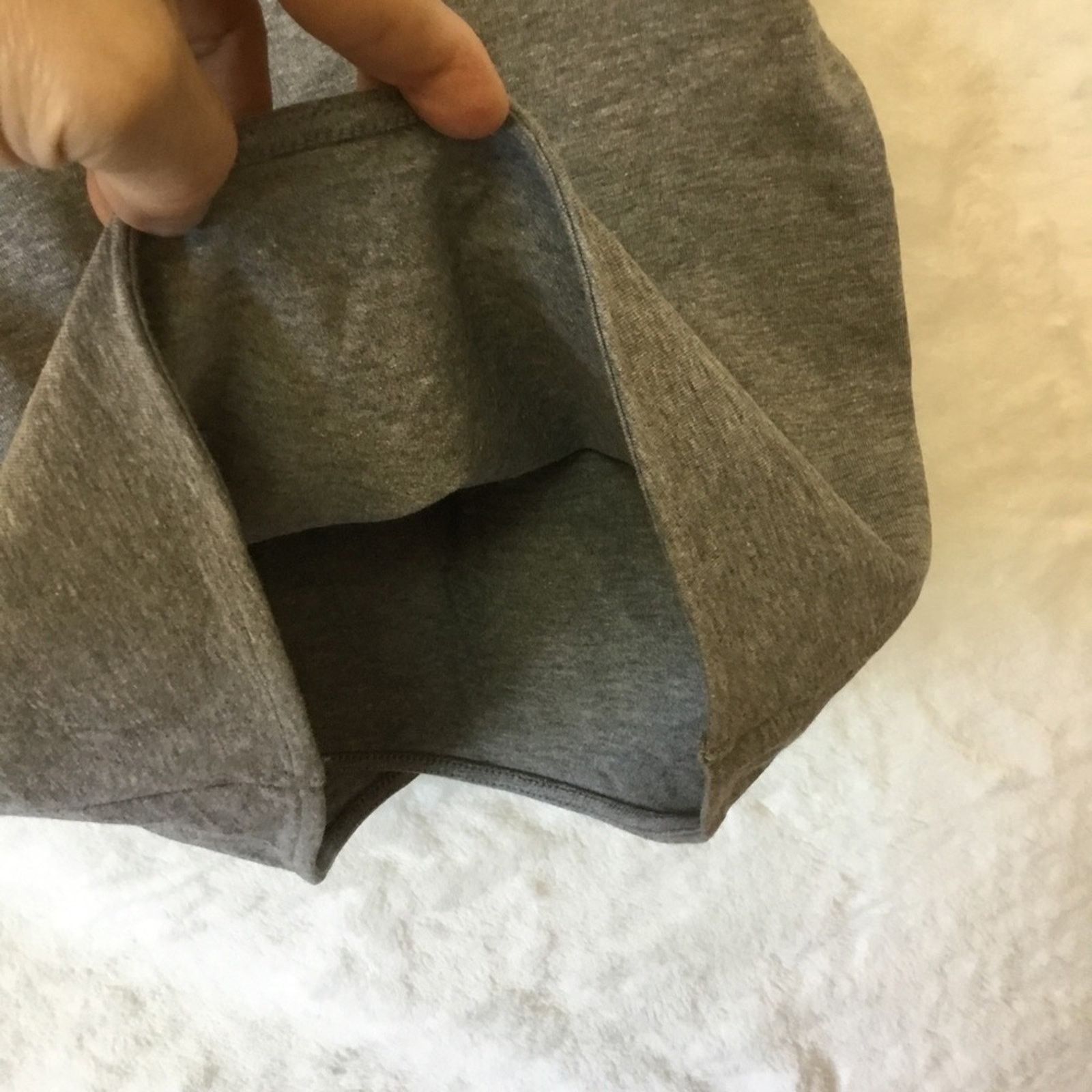 Divided H&M Divided Gray Ruched Fitted Mini Skirt Size 26" / US 2 / IT 38 - 6 Thumbnail