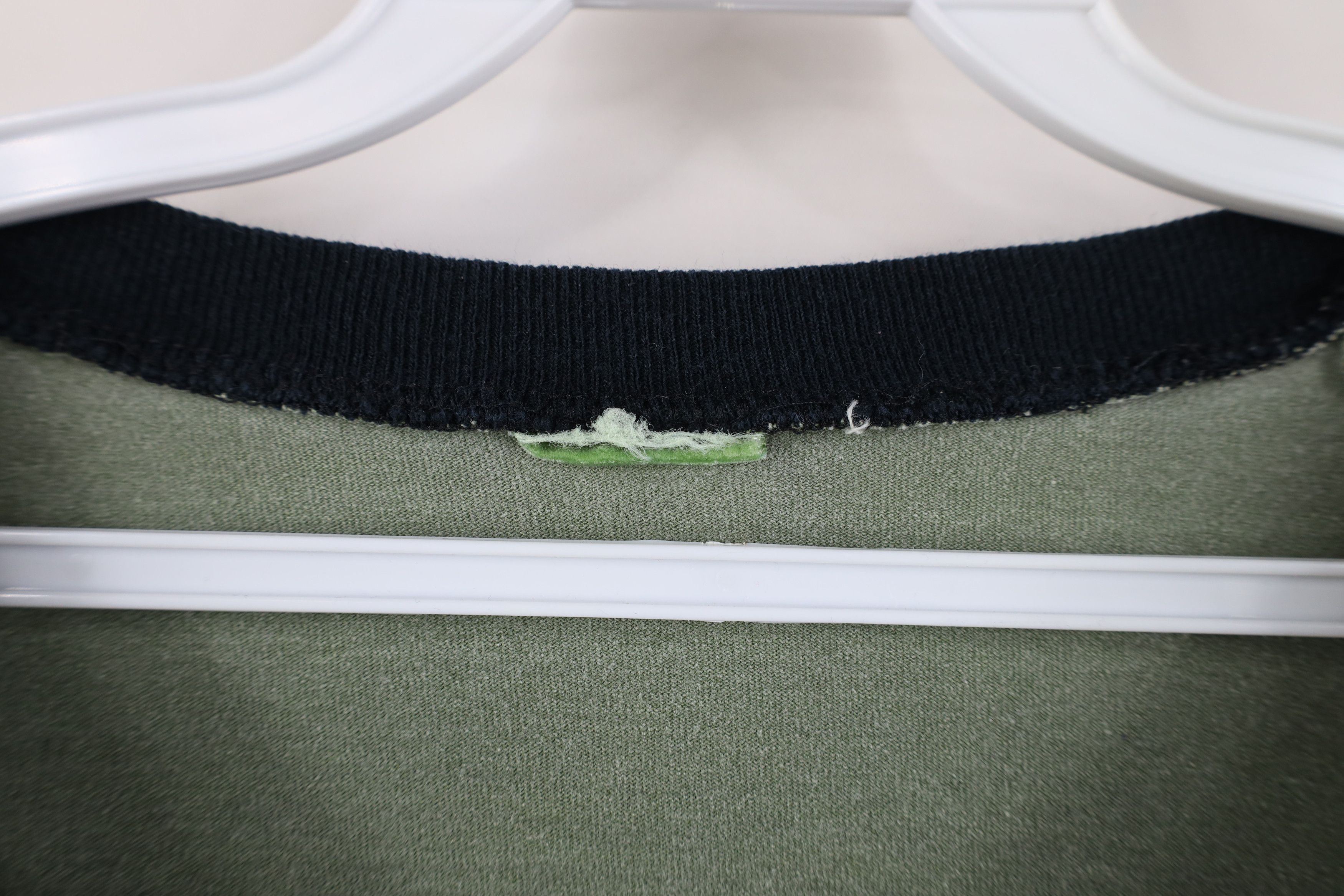 Vintage Vintage 90s Y2K Streetwear 3/4 Sleeve Raglan T-Shirt Green Size US XXL / EU 58 / 5 - 4 Thumbnail