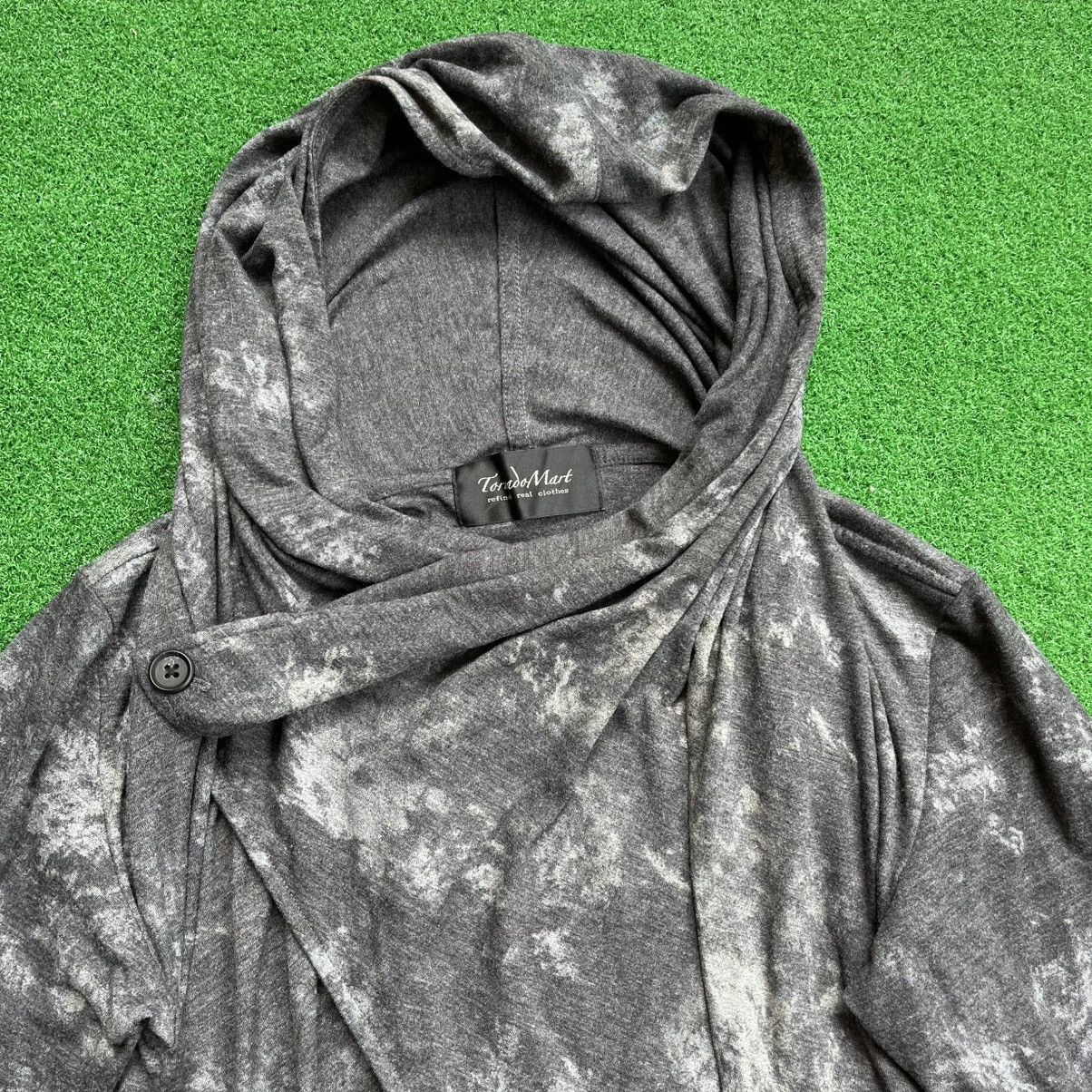 Tornado Mart Asymmetrical light hoodie in grey Size US M / EU 48-50 / 2 - 3 Thumbnail