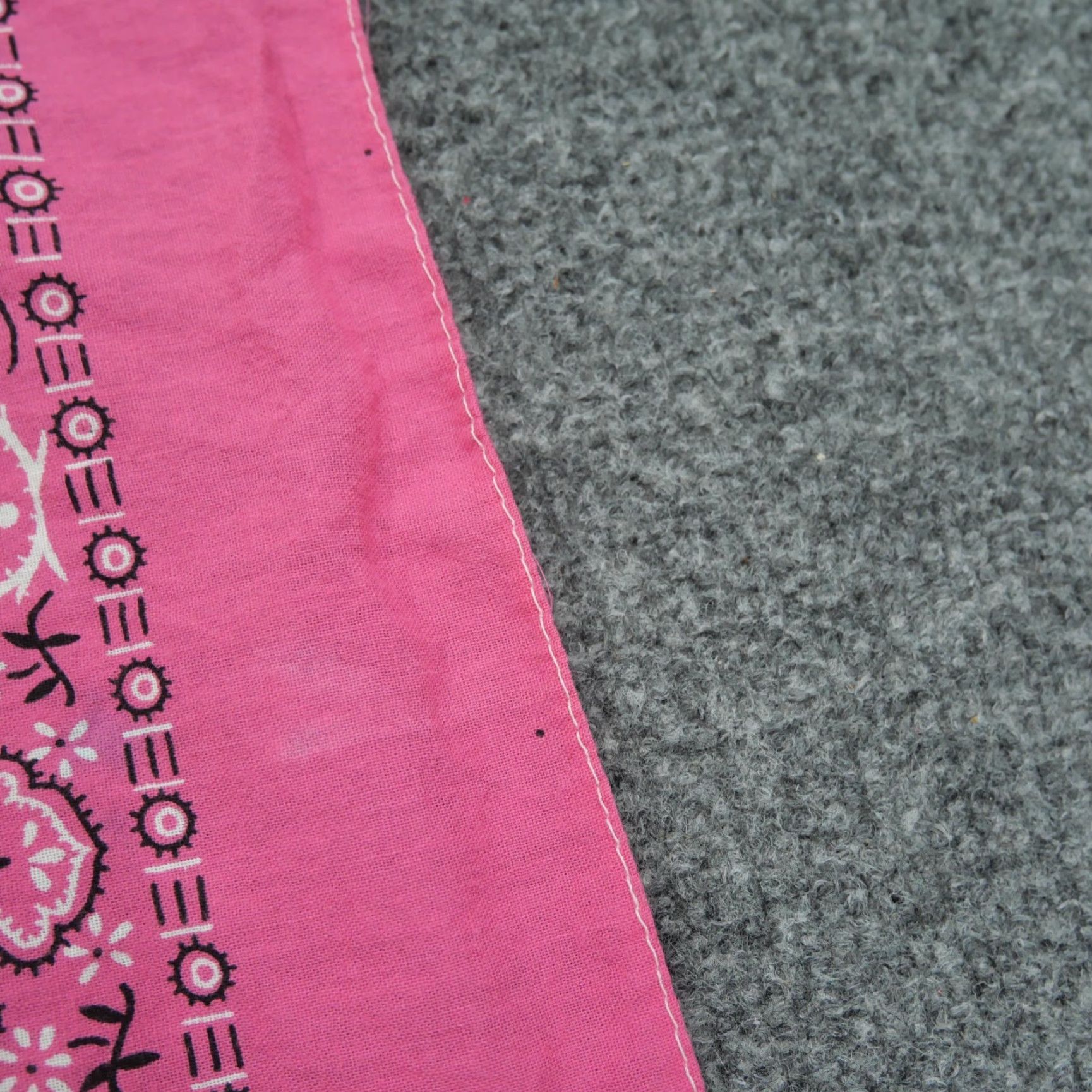 Pinko VINTAGE Wamcraft Bandana Paisley Red Cotton Handkerchief Men Bandana condition 6/10 Size ONE SIZE - 6 Thumbnail
