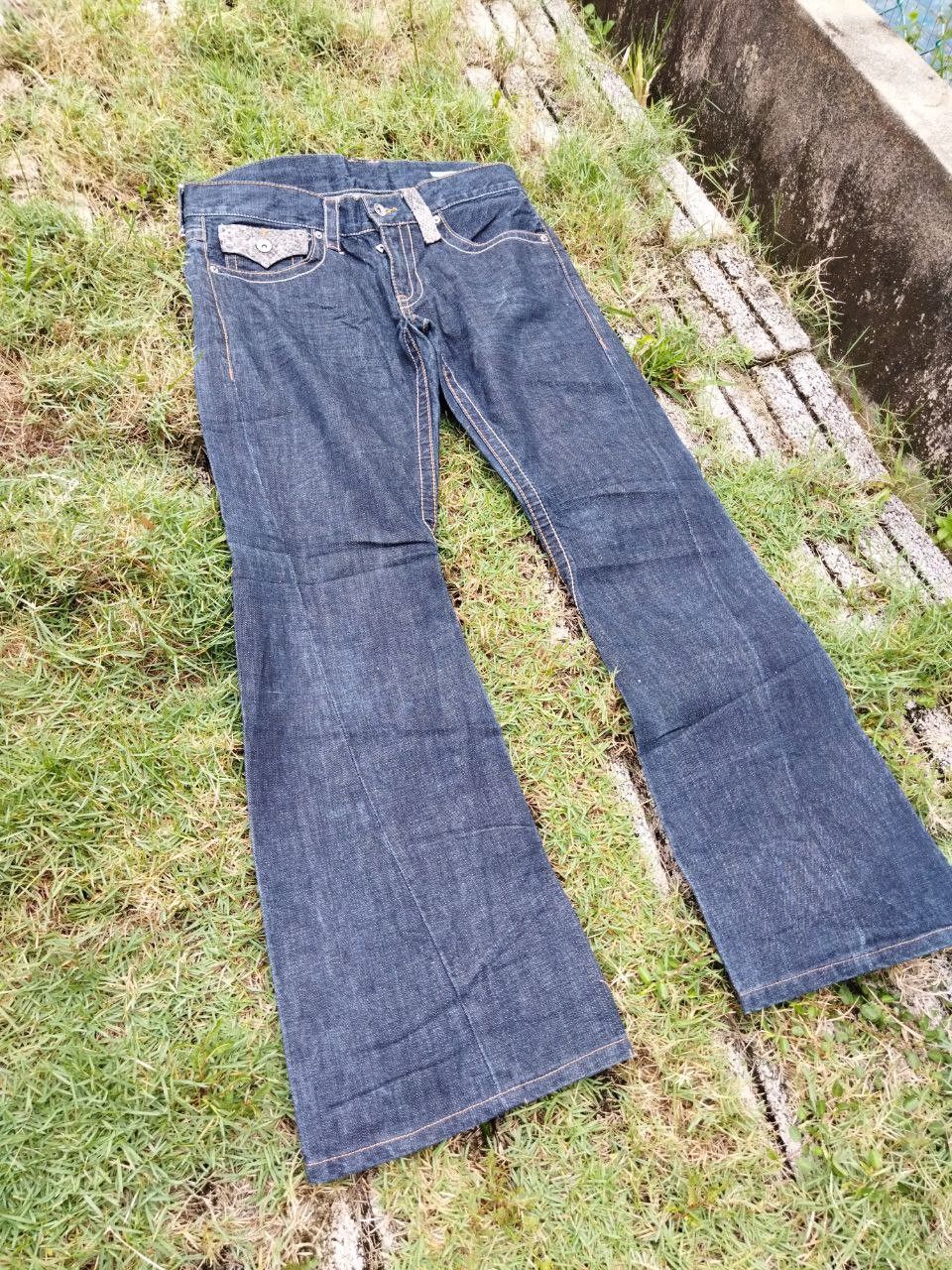 semanticdesign Japanese Semantic Design Snake Design Flared Jeans Size US 35 - 7 Thumbnail