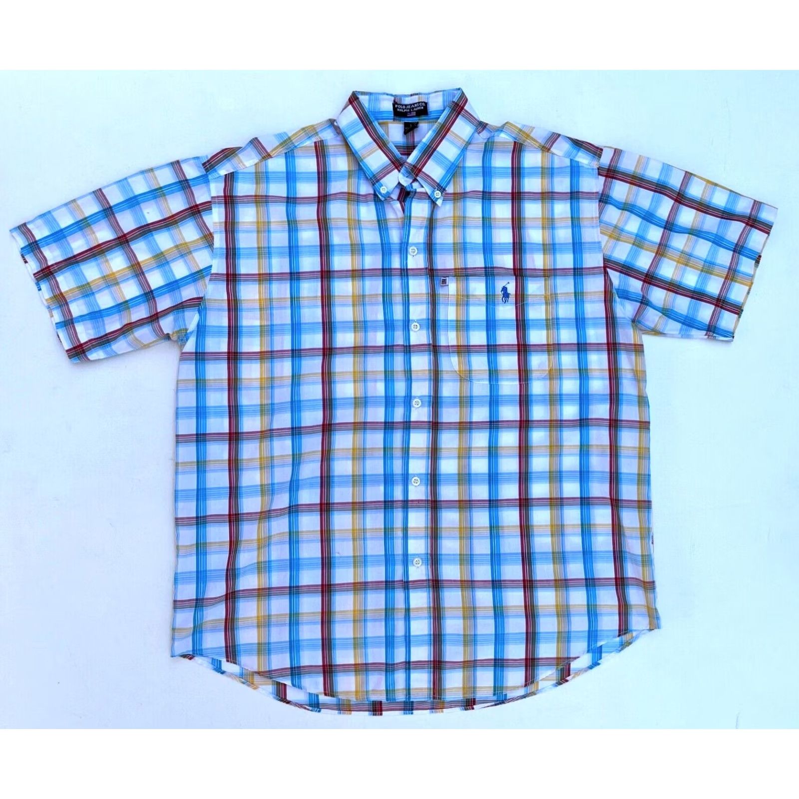 Ralph Lauren VINTAGE Polo Jeans Co. Ralph Lauren Shirt Size US L / EU 52-54 / 3 - 2 Thumbnail