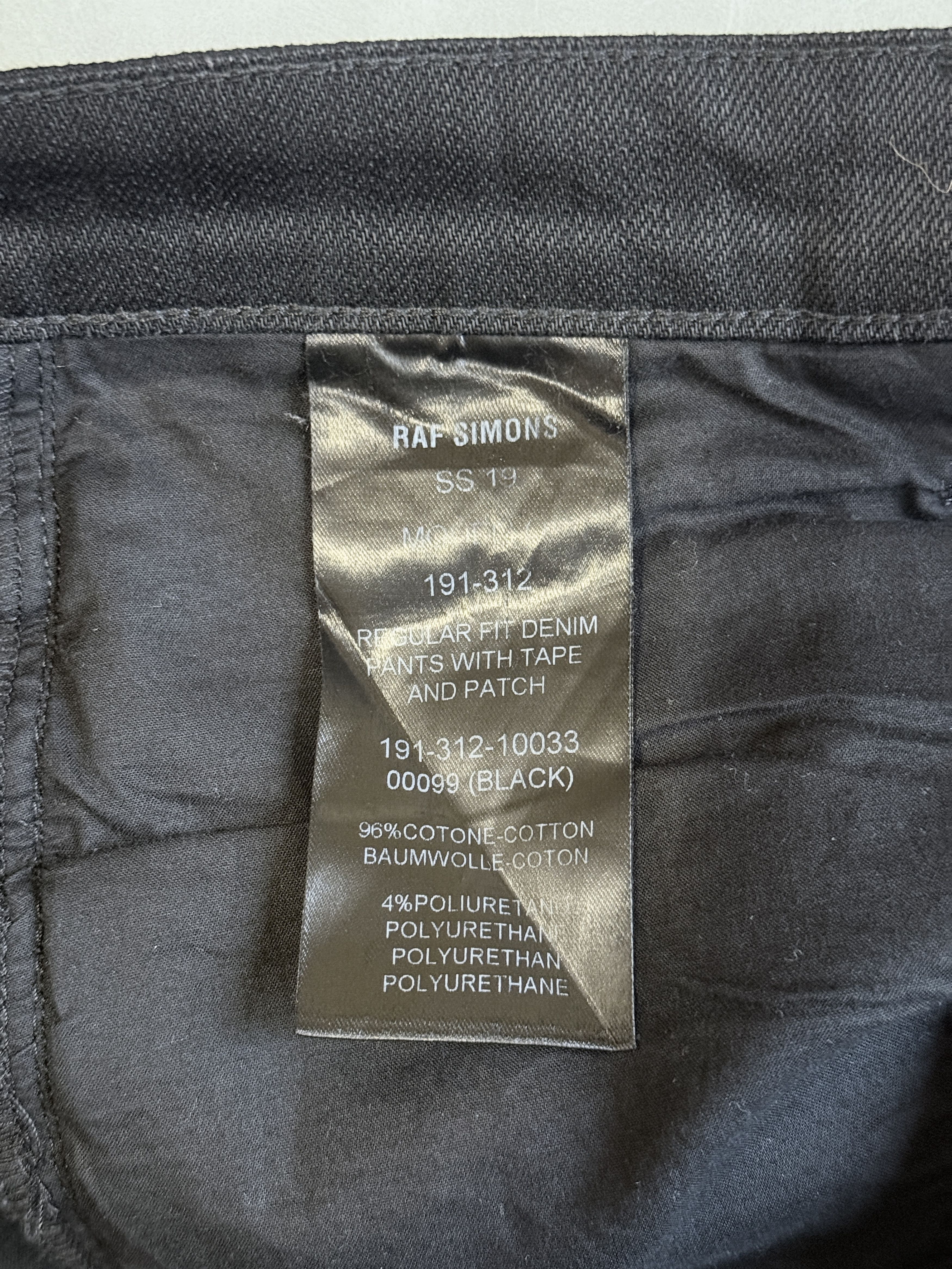 Raf Simons SS19 Raf Denim w/ leg strap Size US 28 / EU 44 - 14 Thumbnail