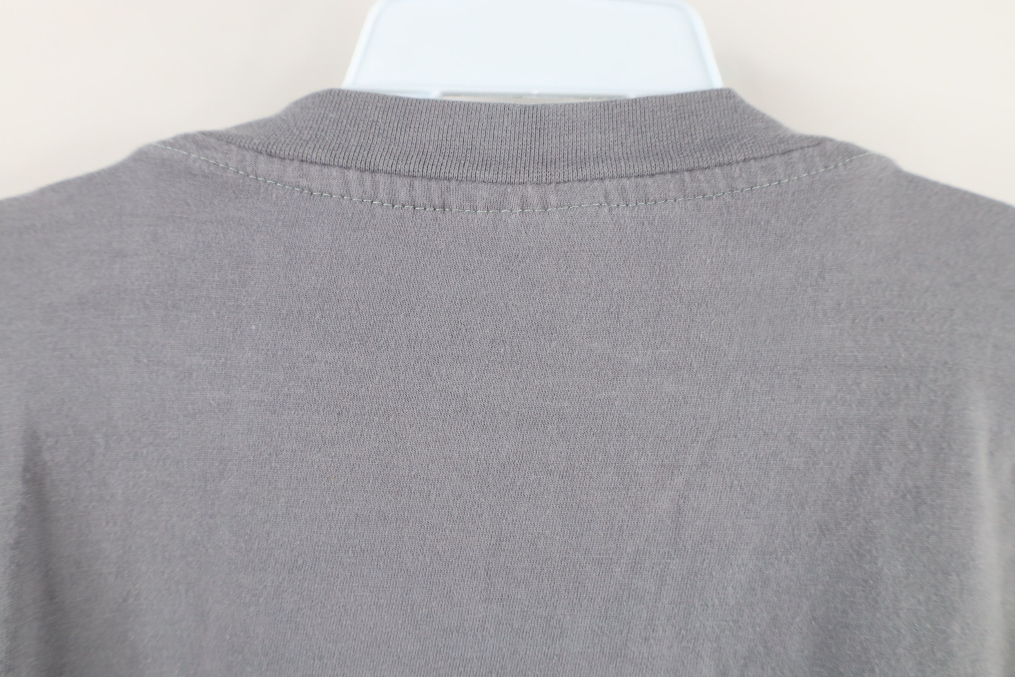 Vintage Vintage 90s Y2K Streetwear Long Sleeve T-Shirt Gray Cotton Size US XXL / EU 58 / 5 - 9 Thumbnail